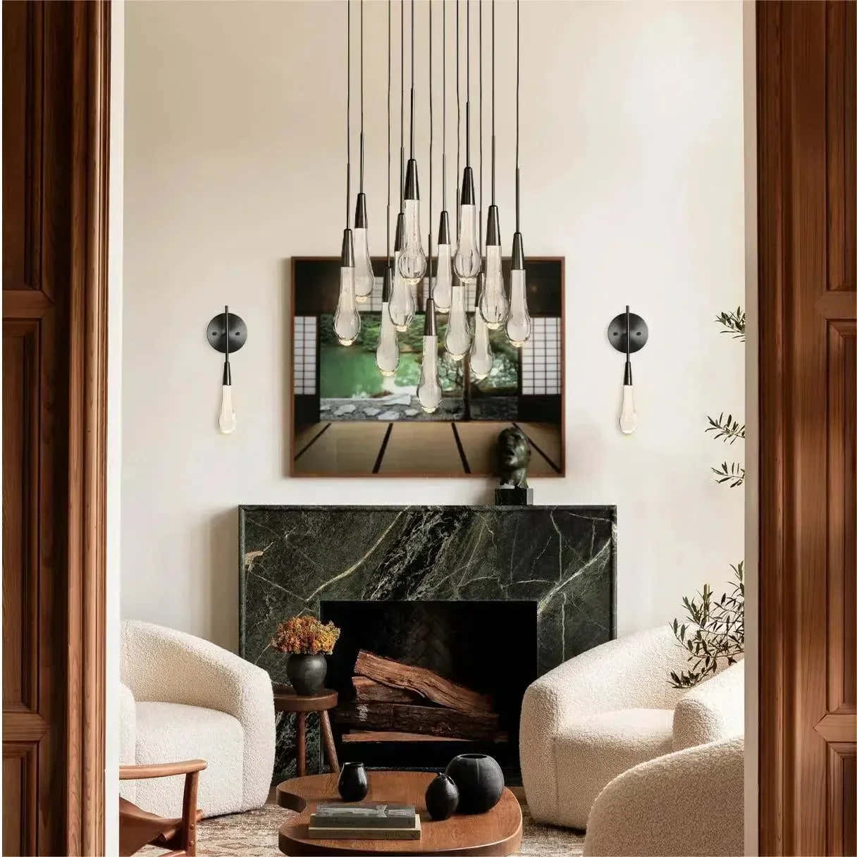 Soltaire Linear Chandelier 37" 50" 60" 70" 87" 120"