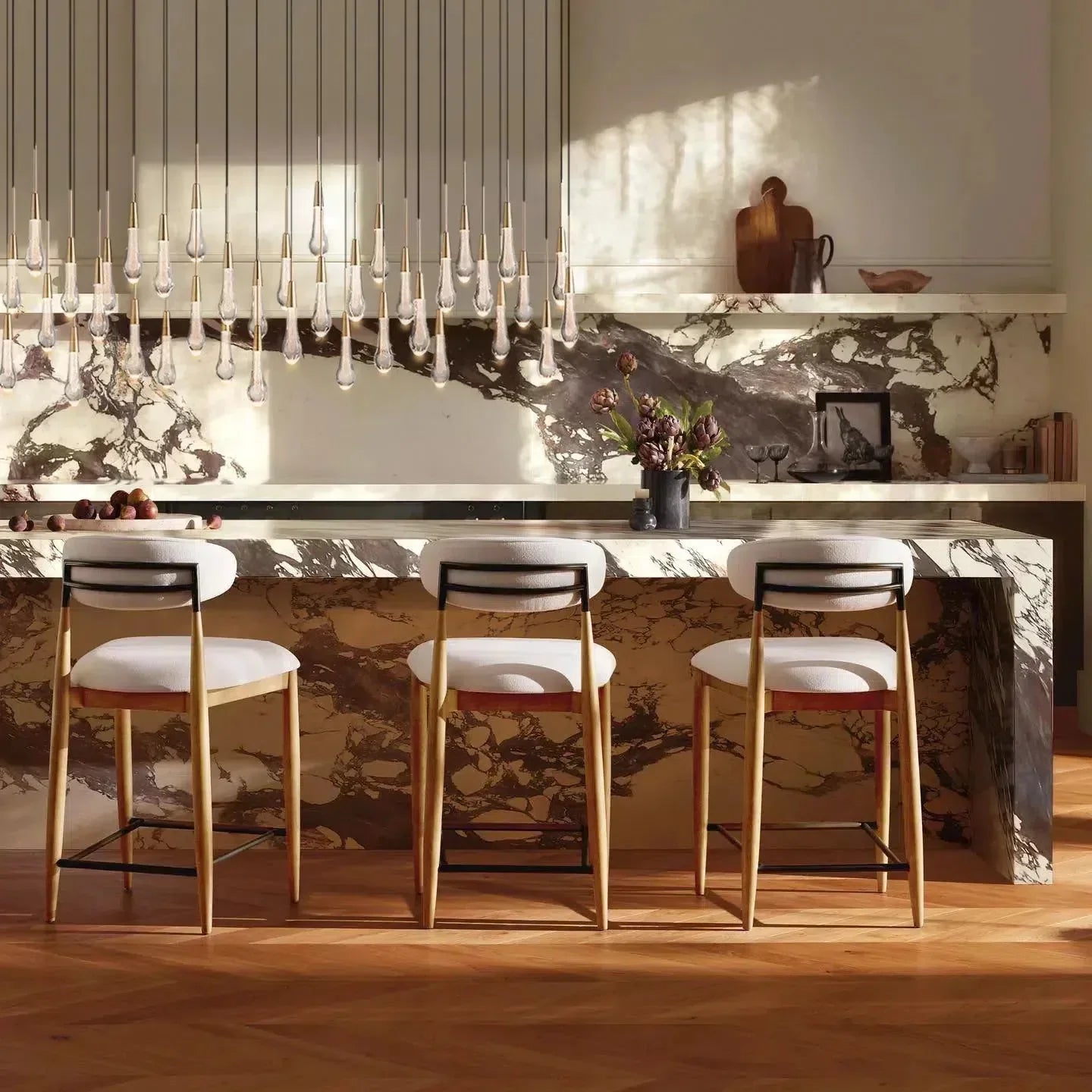 Soltaire Linear Chandelier 37" 50" 60" 70" 87" 120"