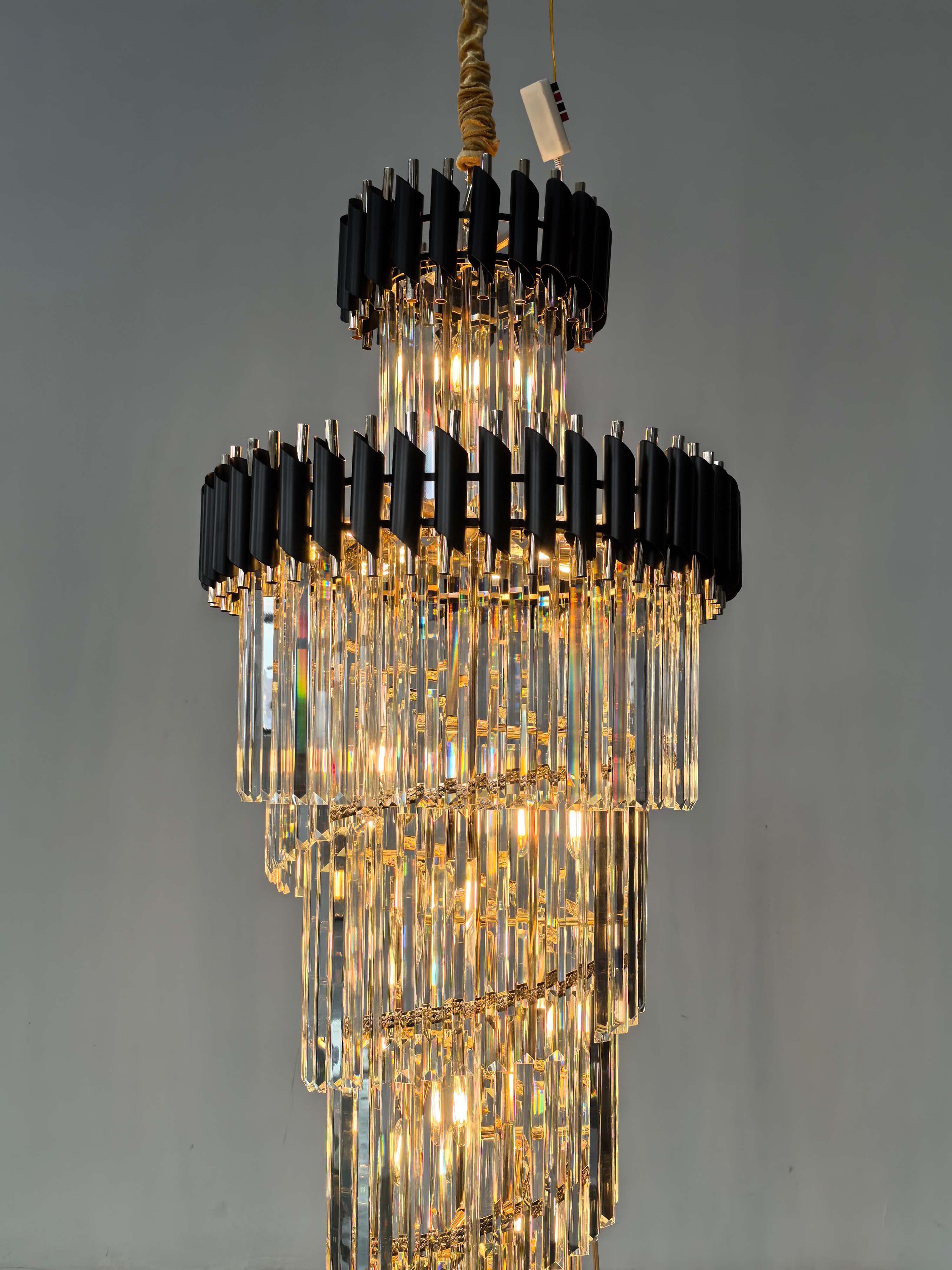 Enoch Multiple Tier Crystal Chandelier