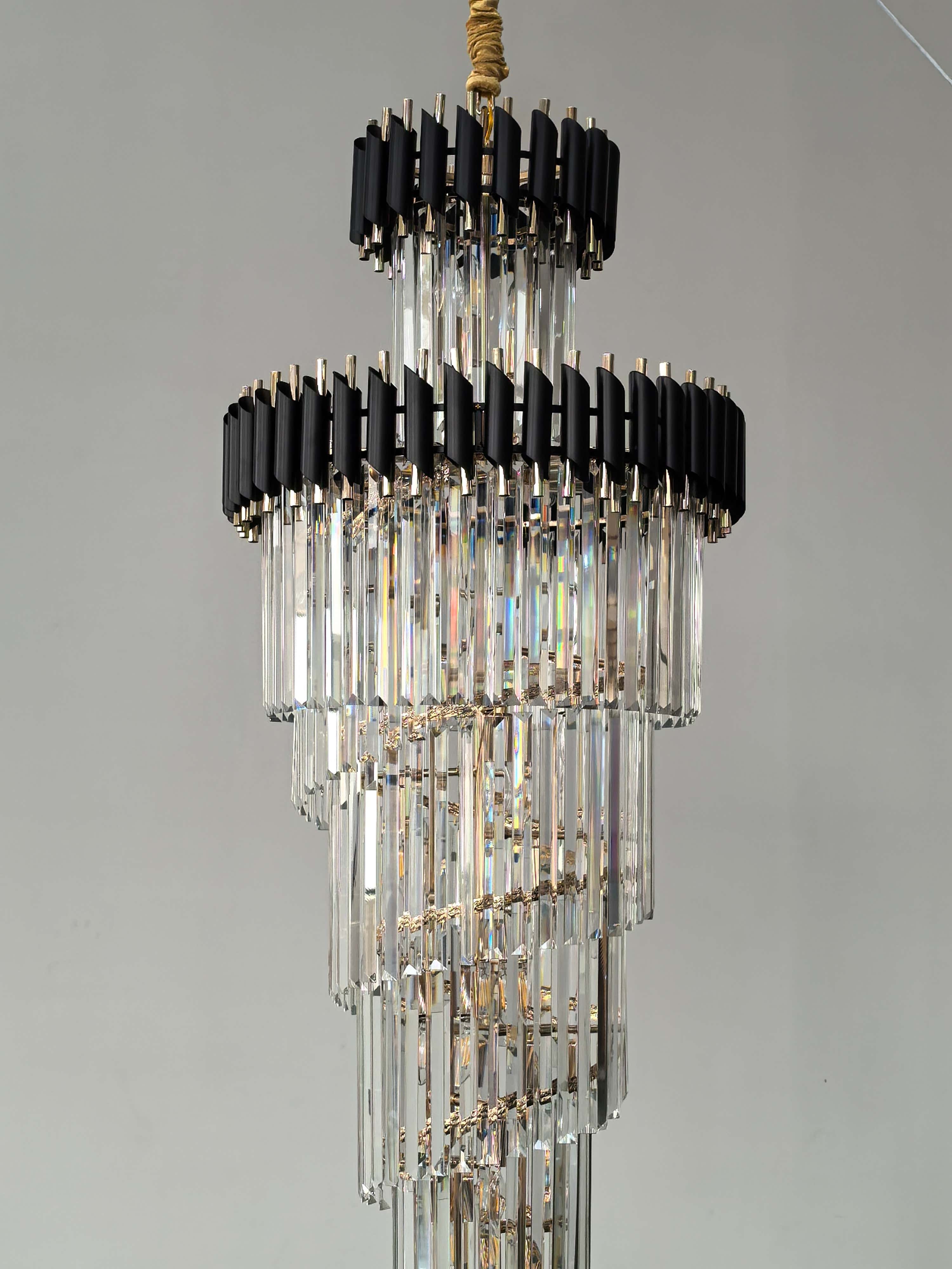 Enoch Multiple Tier Crystal Chandelier