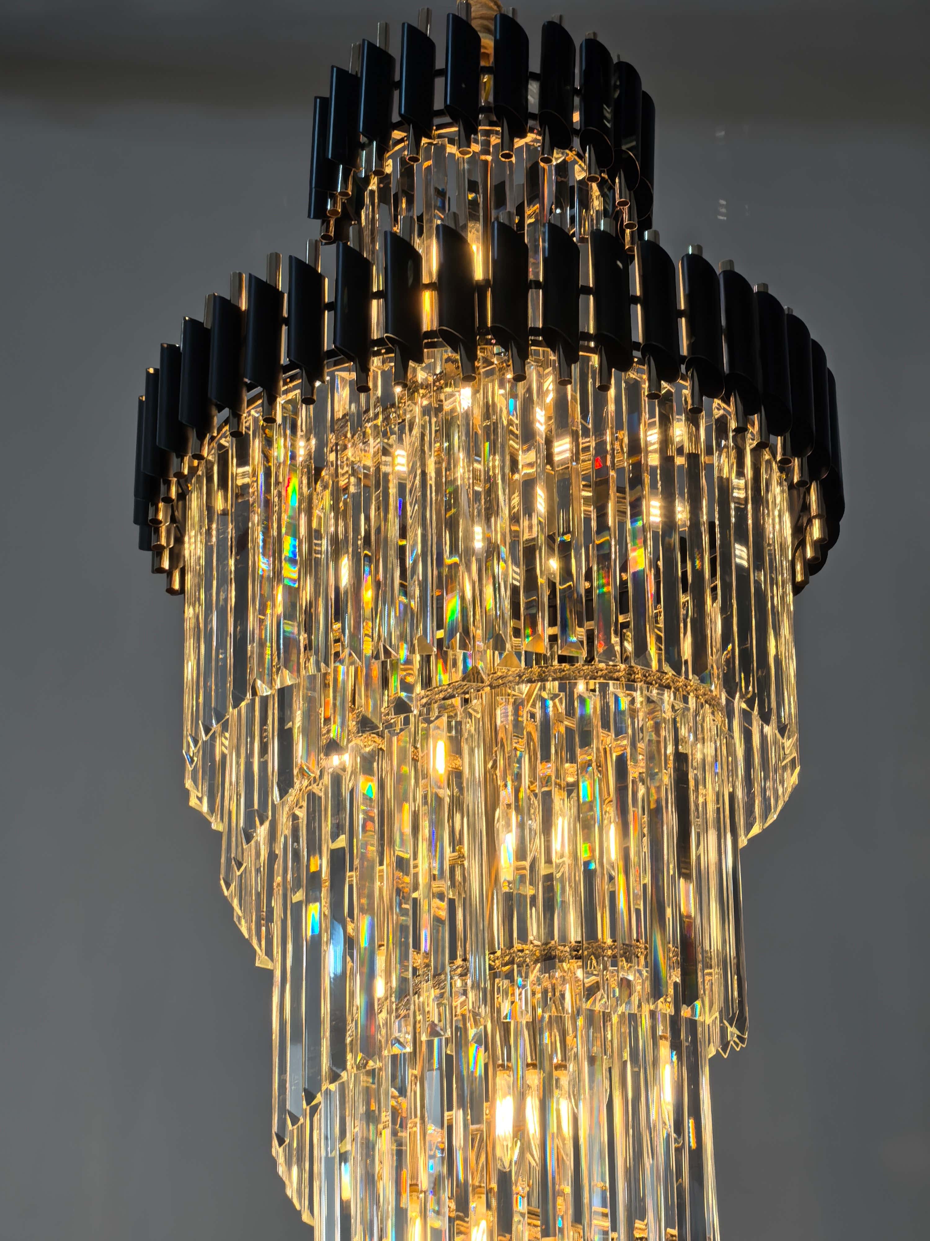 Enoch Multiple Tier Crystal Chandelier