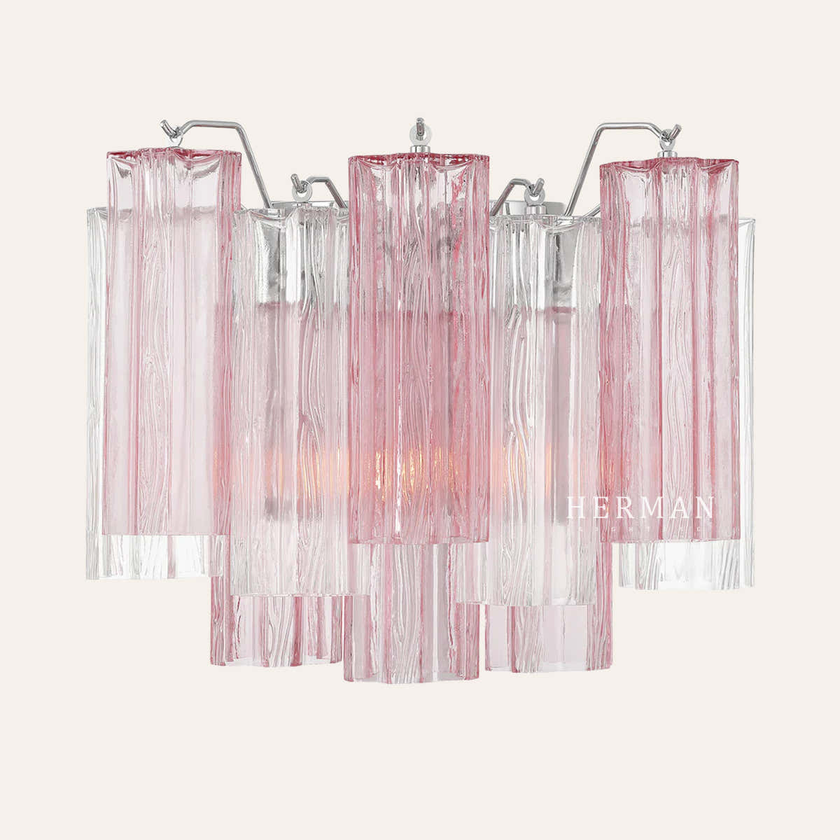 Addis Murano Glass Wall Light 14''W