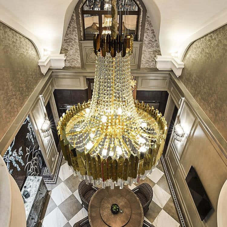 Enoch Multi Tier Crystal Chandelier