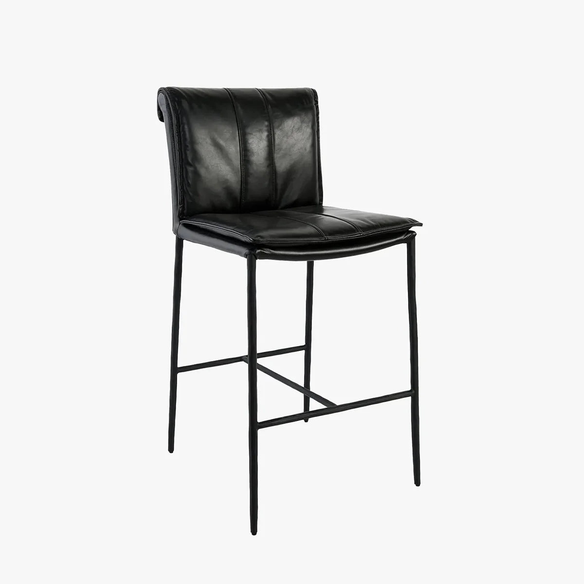 Eugina Leather Stool