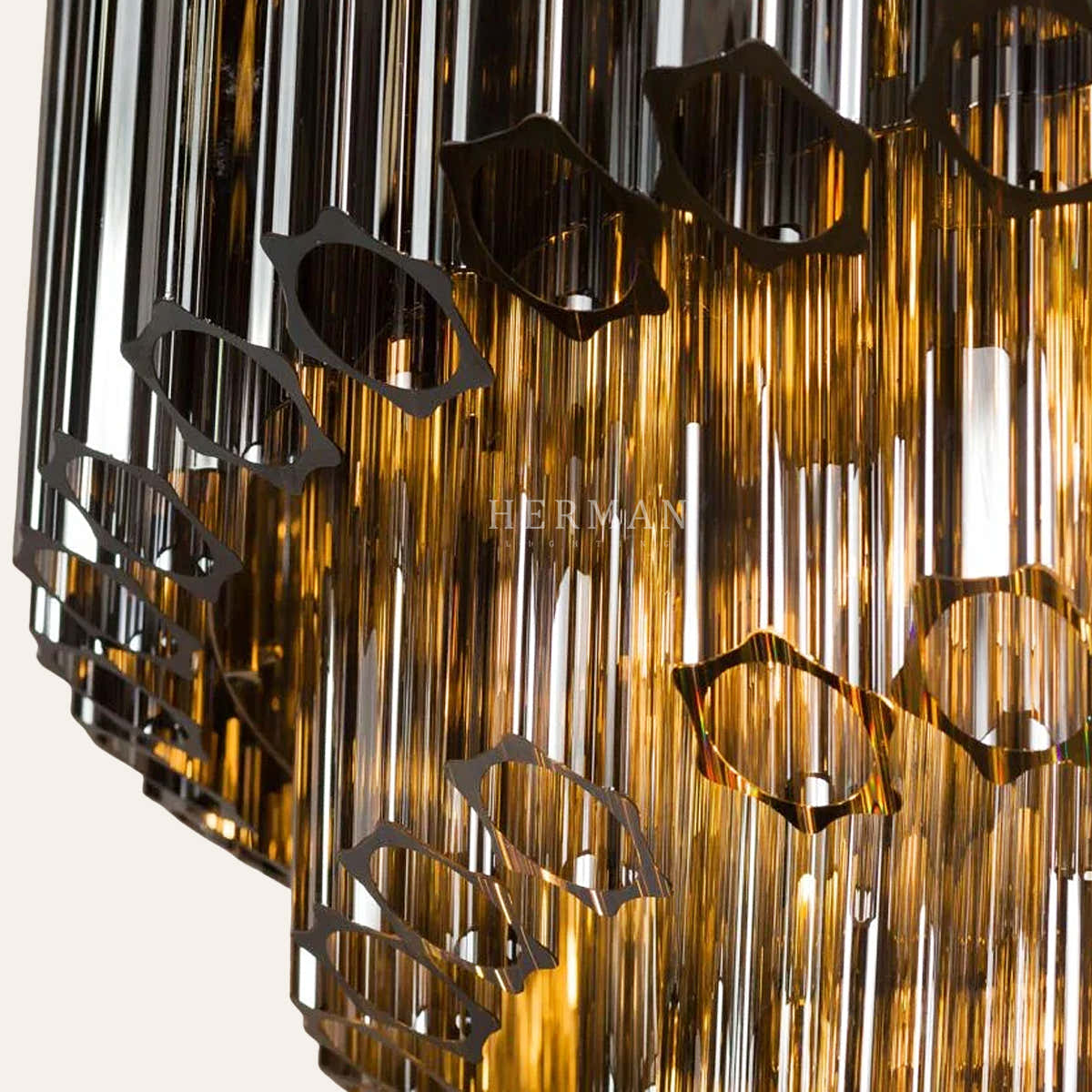 Grande Palermo Murano Chandelier  32.68"