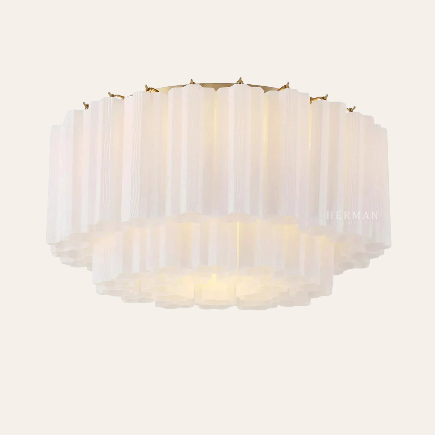 Addis Murano Glass Flushmount 22"/32"