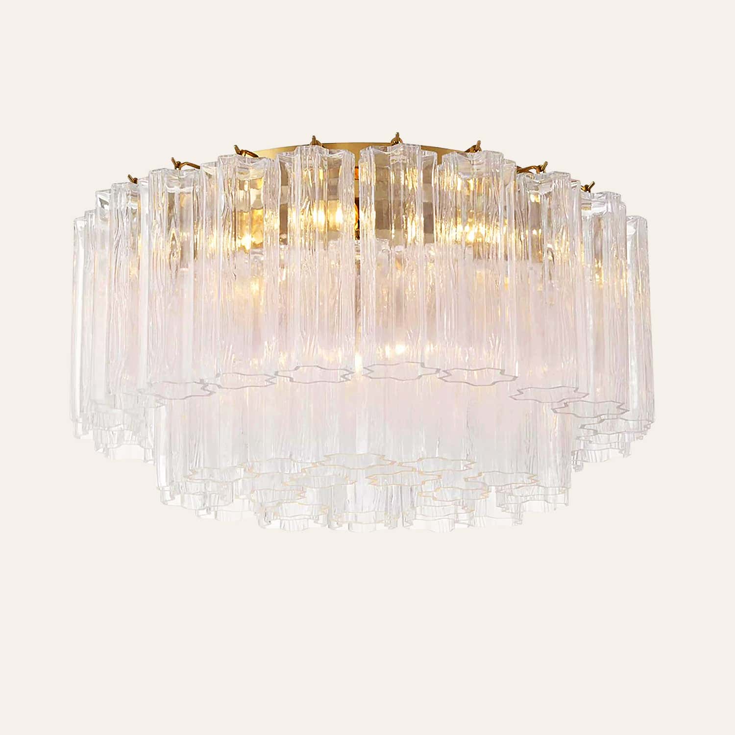 Addis Murano Glass Flushmount 22"/32"