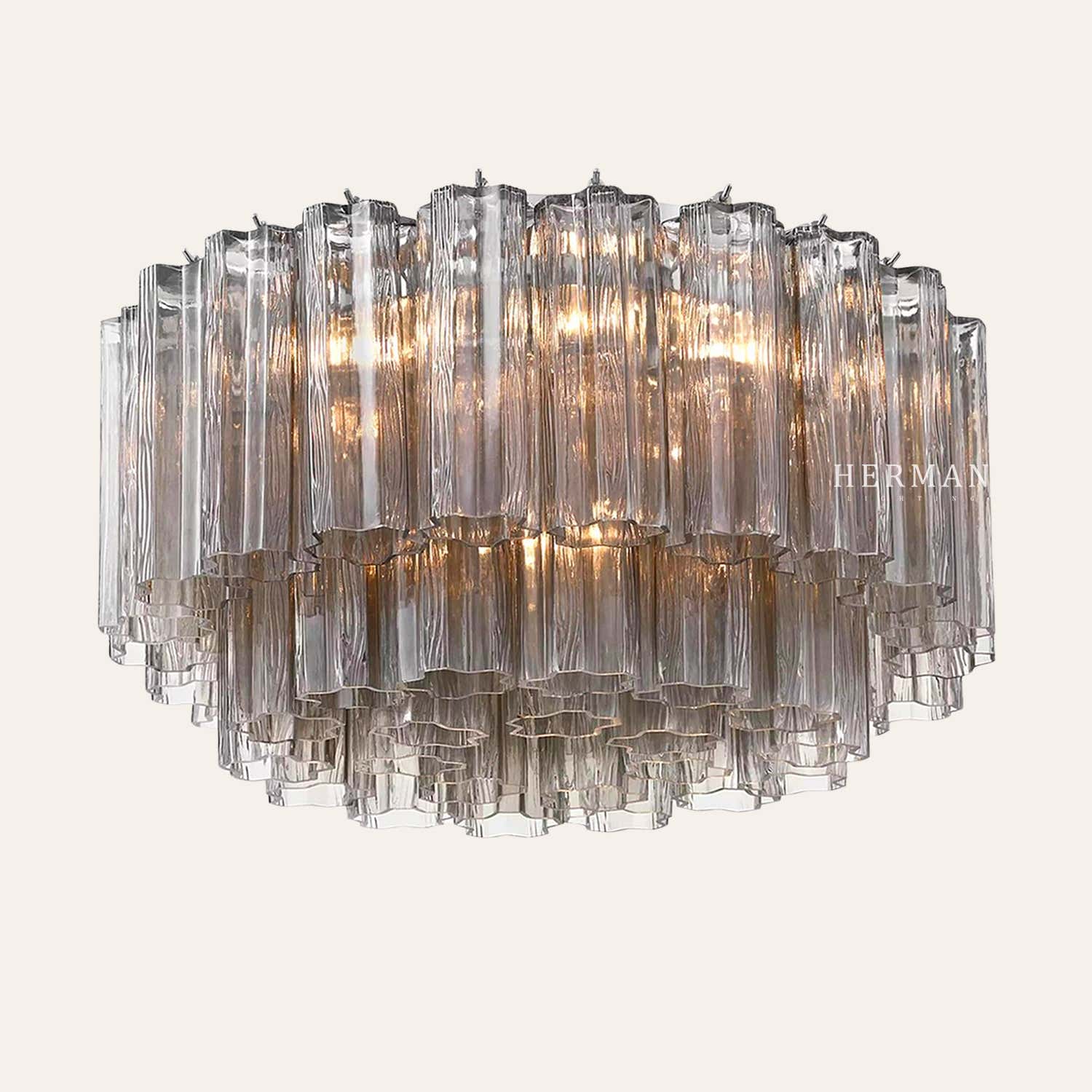 Addis Murano Glass Flushmount 22"/32"