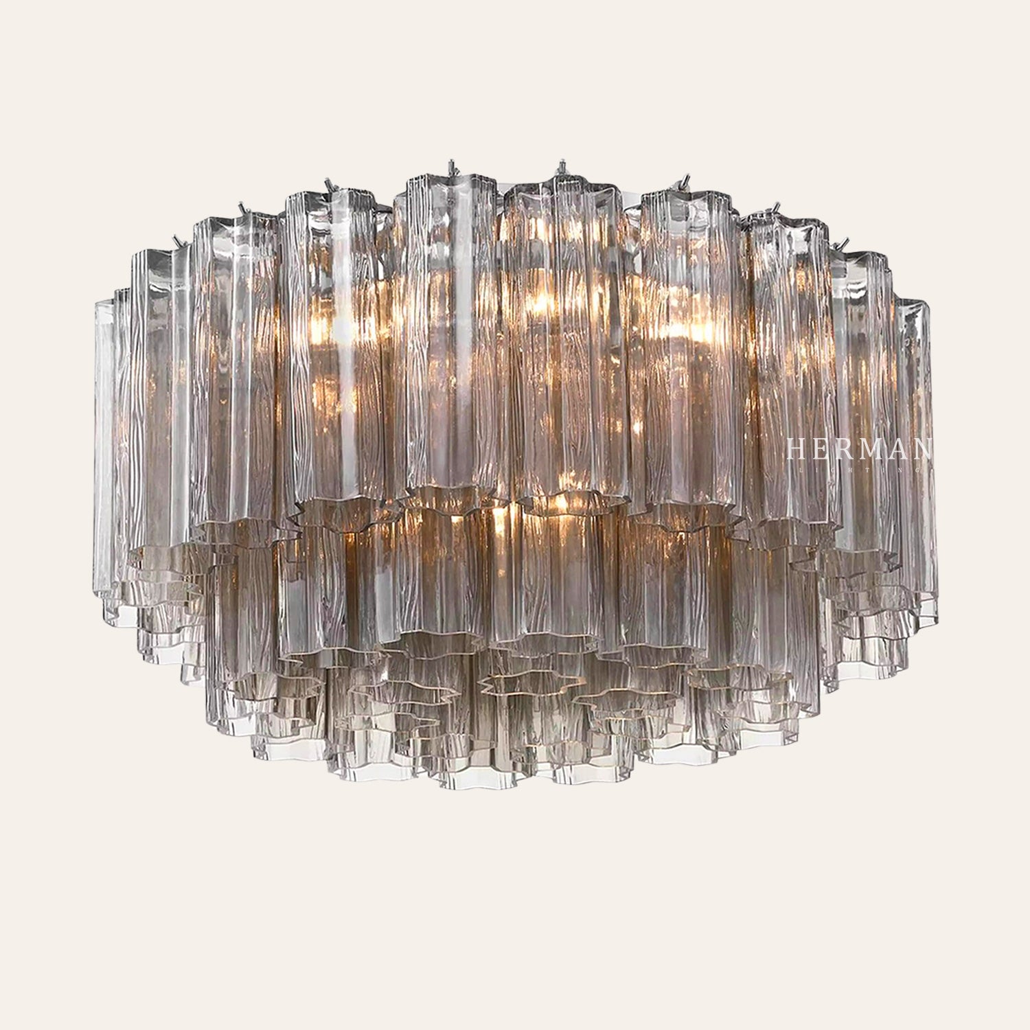 Addis Murano Glass Flushmount 22"/32"