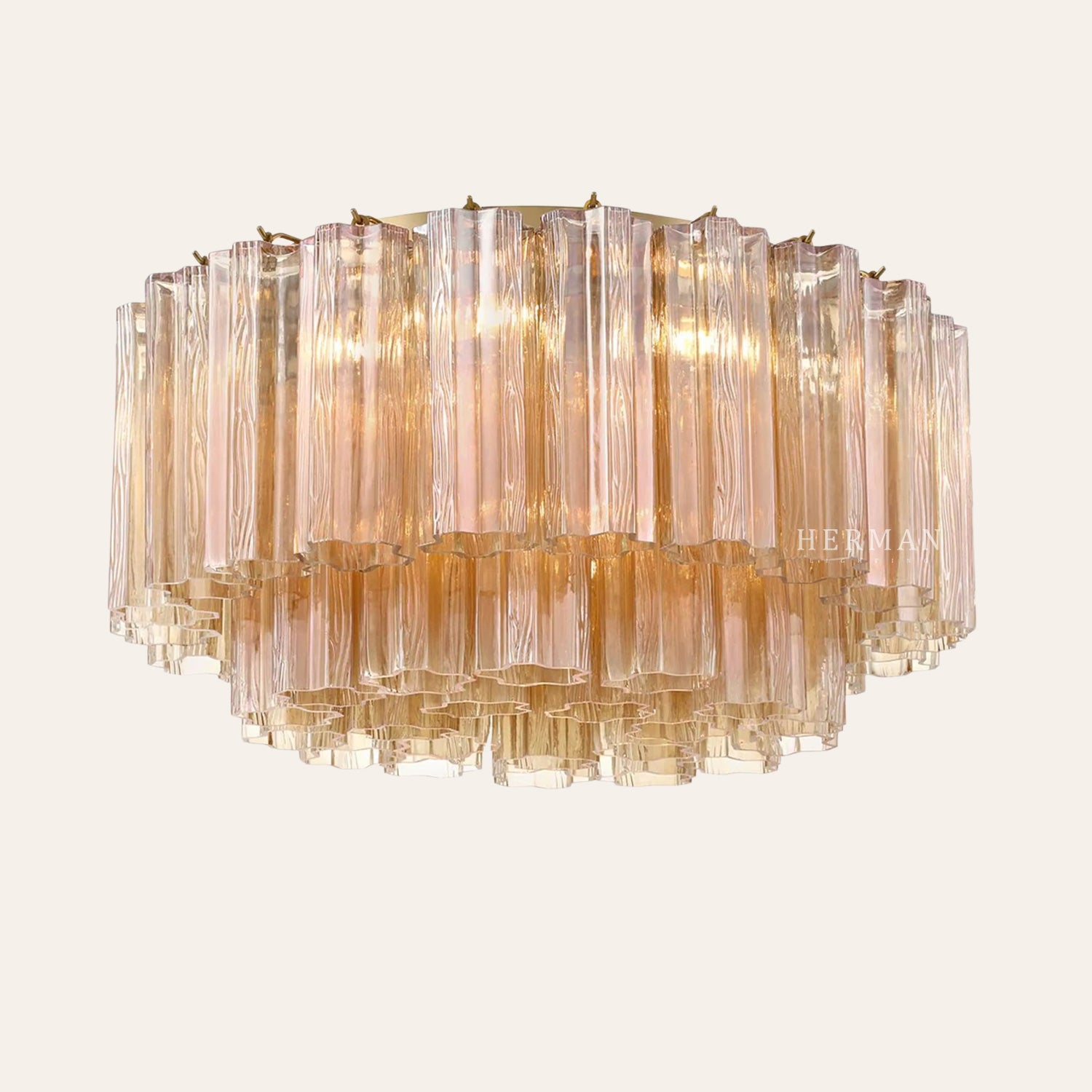 Addis Murano Glass Flushmount 22"/32"