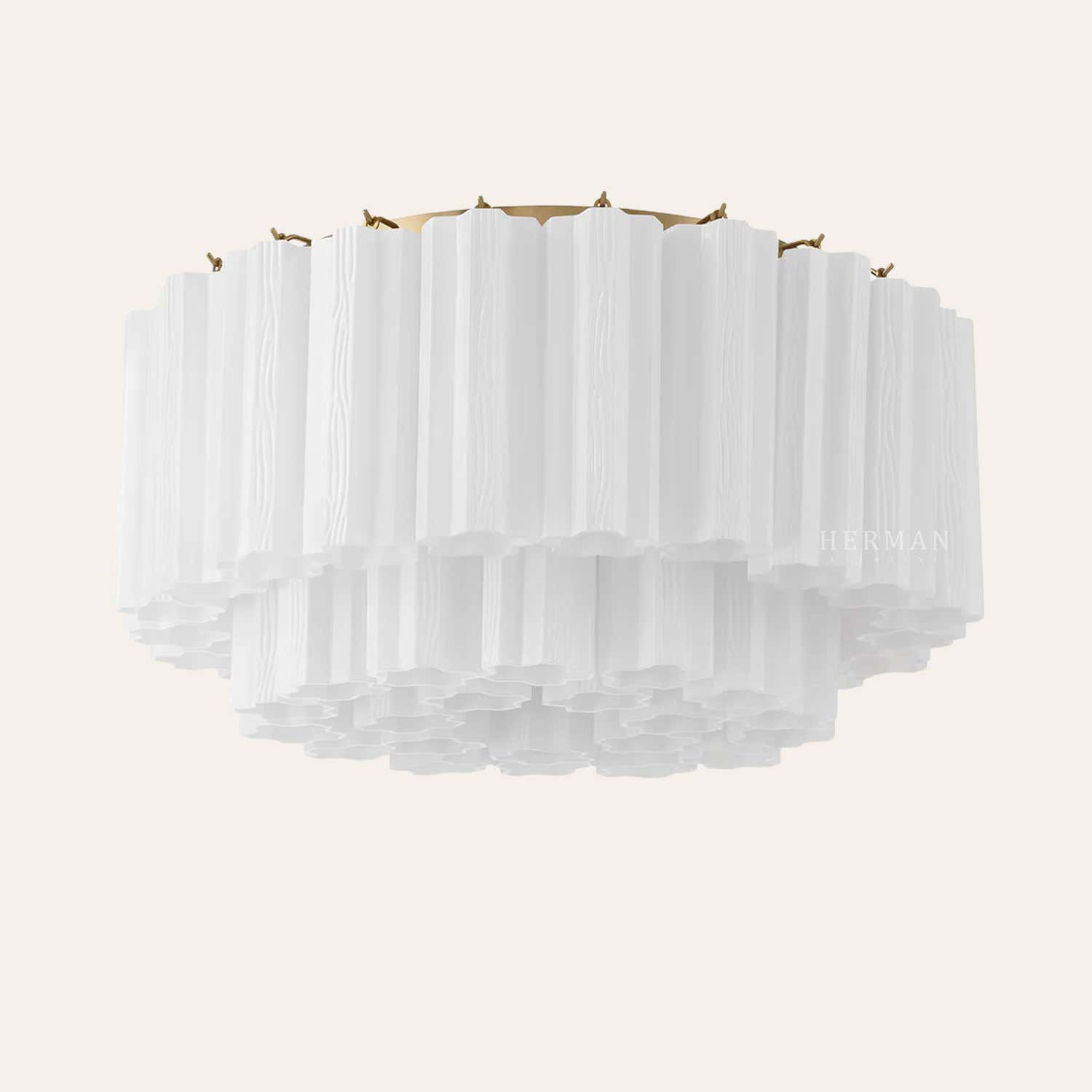 Addis Murano Glass Flushmount 22"/32"