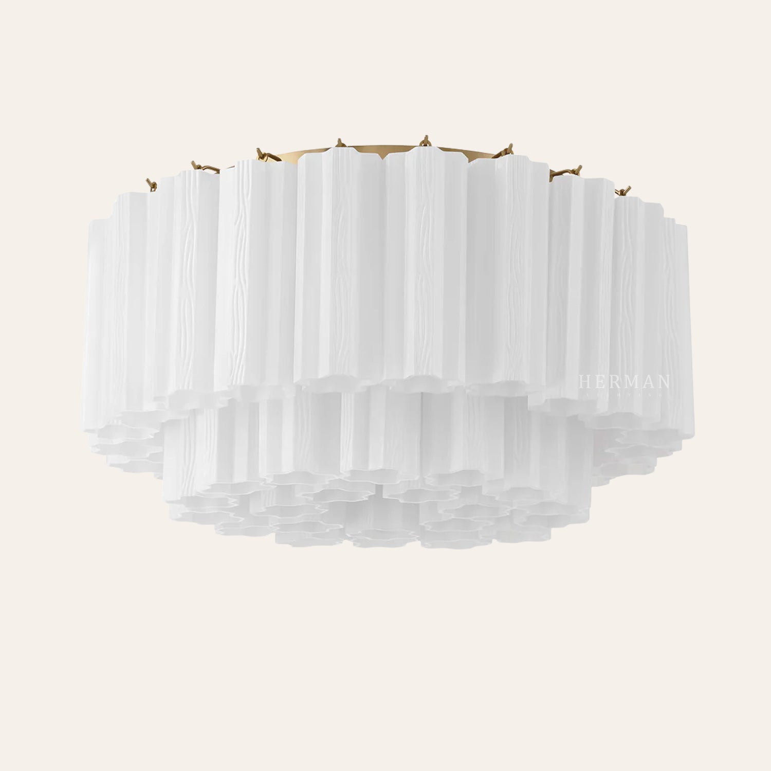 Addis Murano Glass Flushmount 22"/32"