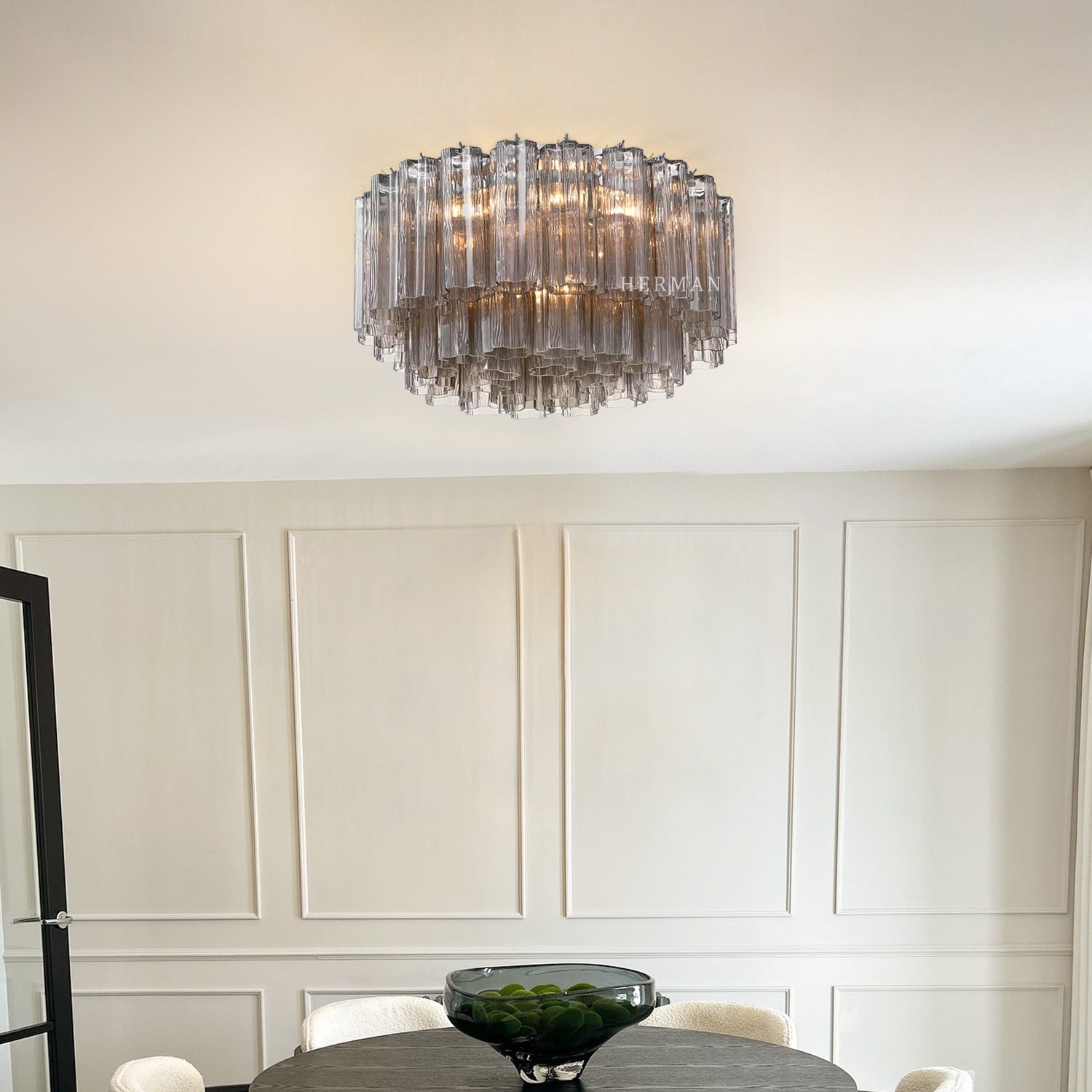 Addis Murano Glass Flushmount 22"/32"