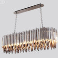 Legance Crystal Chandelier, Chrome