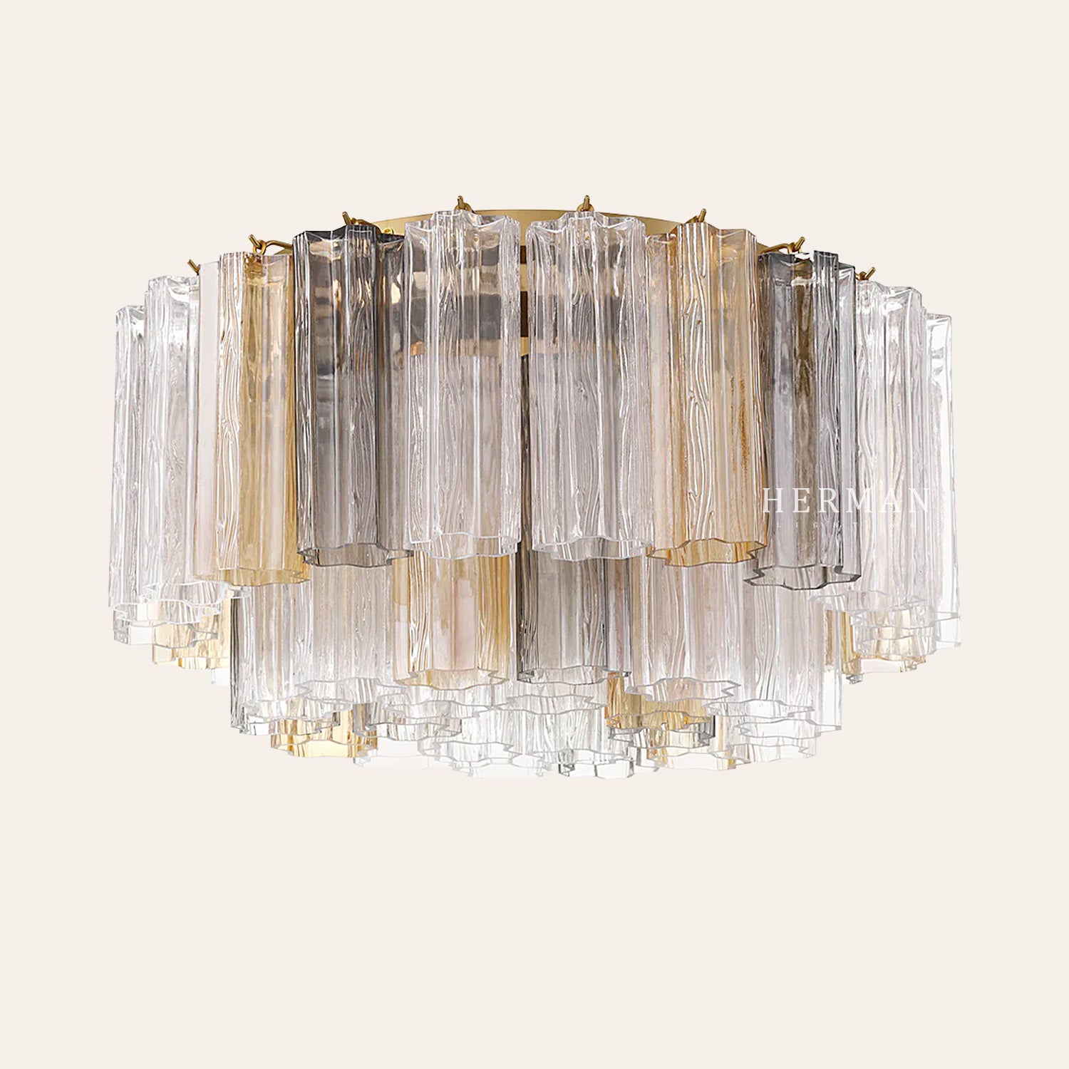 Addis Murano Glass Flushmount 22"/32"