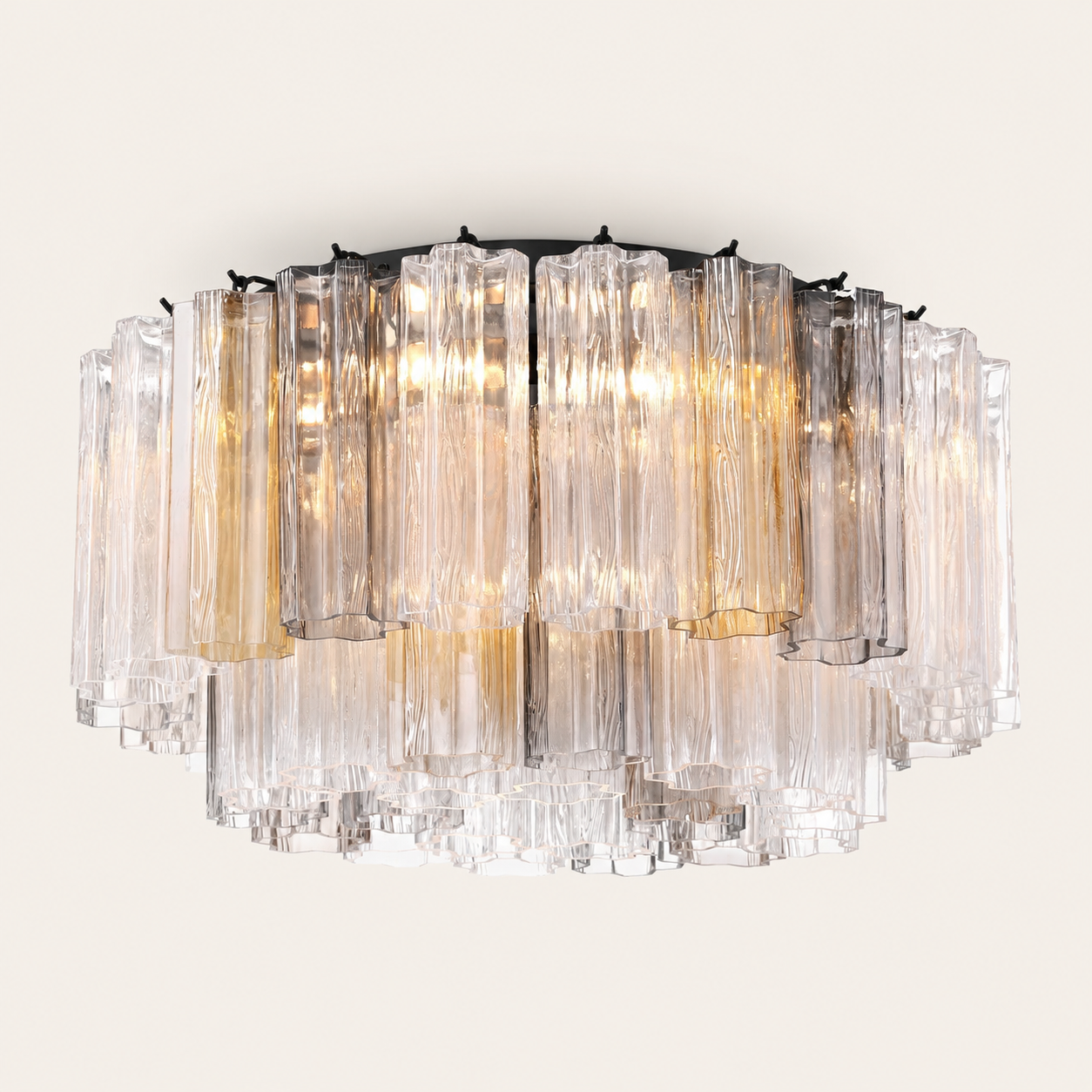 Addis Murano Glass Flushmount 22"/32"