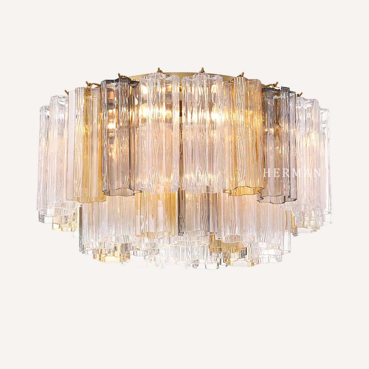 Addis Murano Glass Flushmount 22"/32"