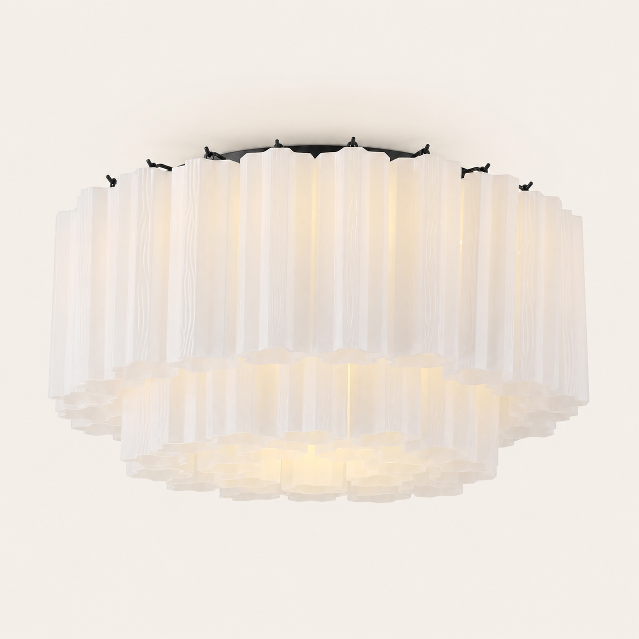 Addis Murano Glass Flushmount 22"/32"