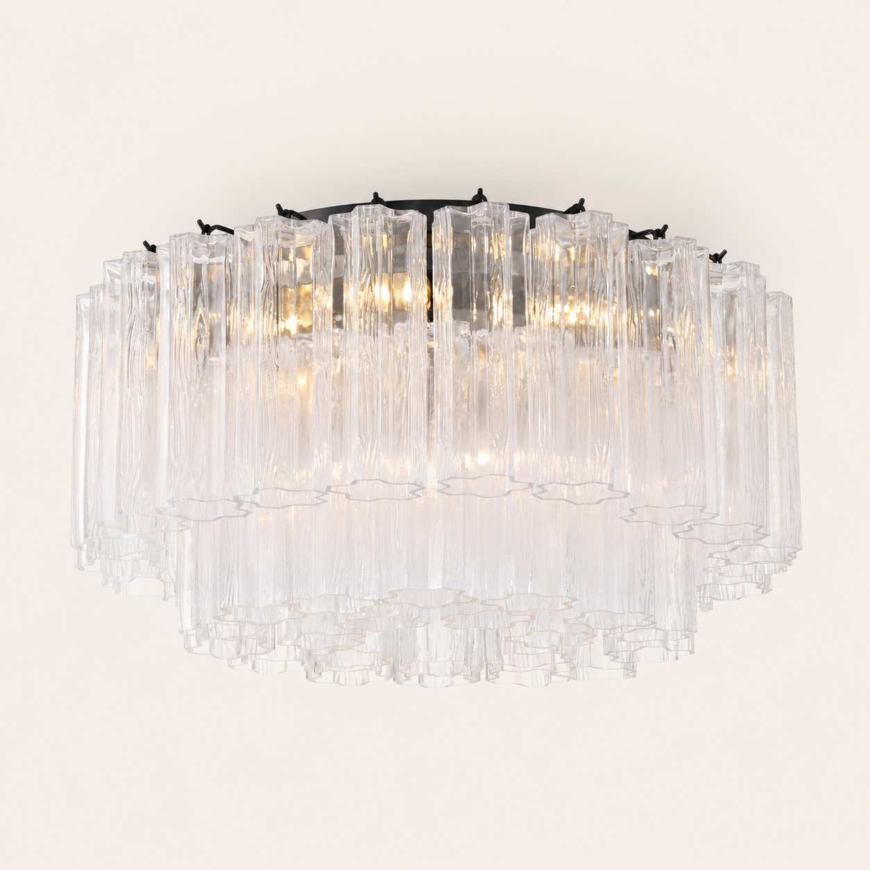 Addis Murano Glass Flushmount 22"/32"