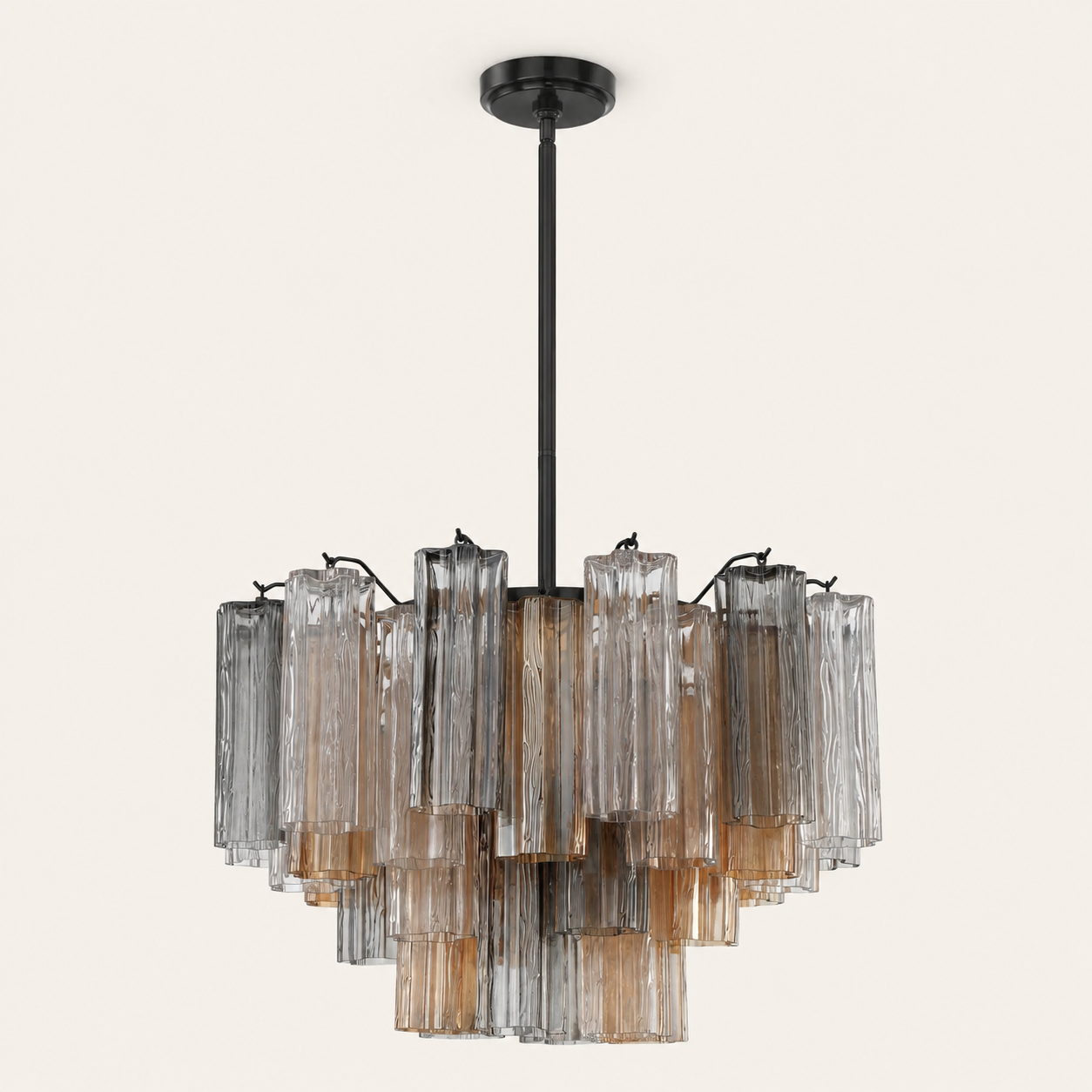 Addis Murano Glass Chandelier 17.8" 19.8" 22" 26.8" 32''D