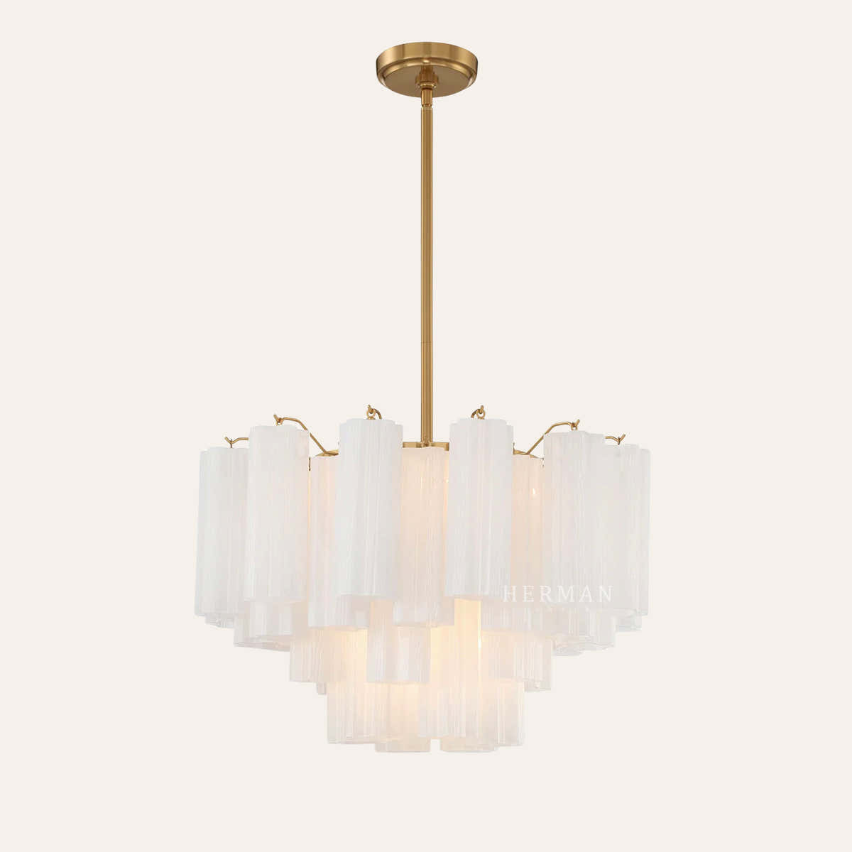 Addis Murano Glass Chandelier 17.8" 19.8" 22" 26.8" 32''D