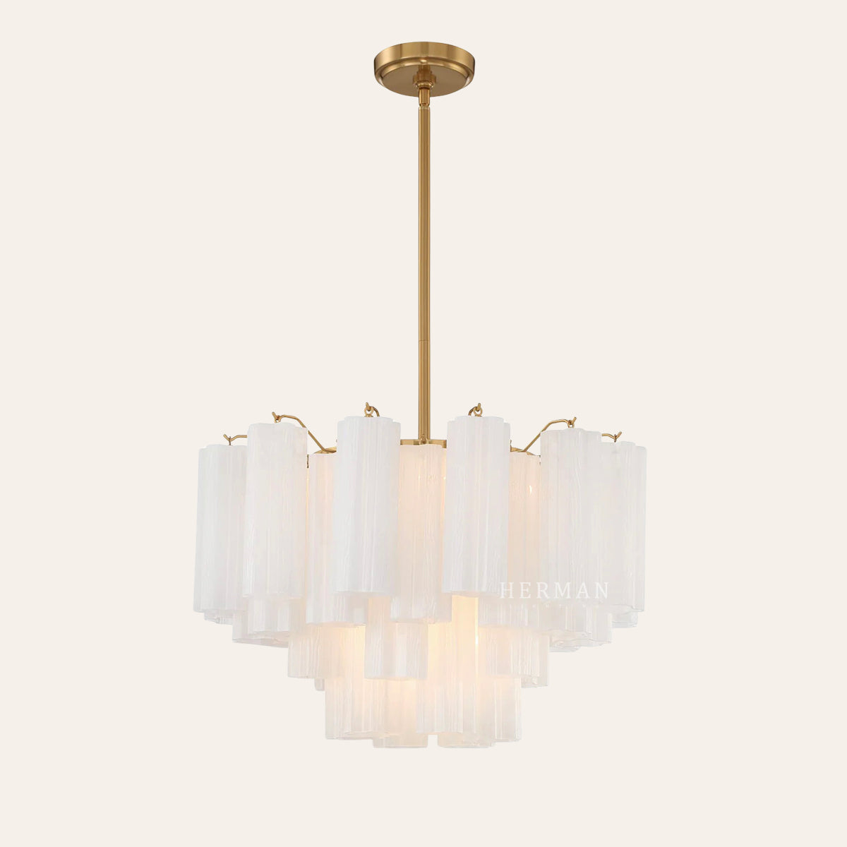 Addis Murano Glass Chandelier 17.8" 19.8" 22" 26.8" 32''D