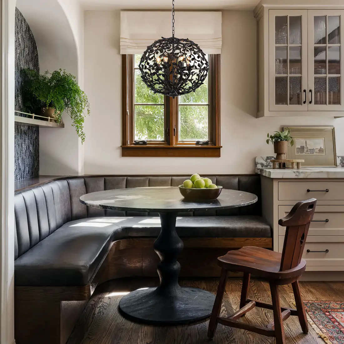 $800+ Purchase Gift | Farmhouse Black Chandelier