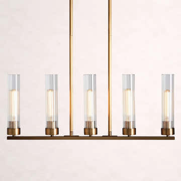 Andreas Linear Chandelier