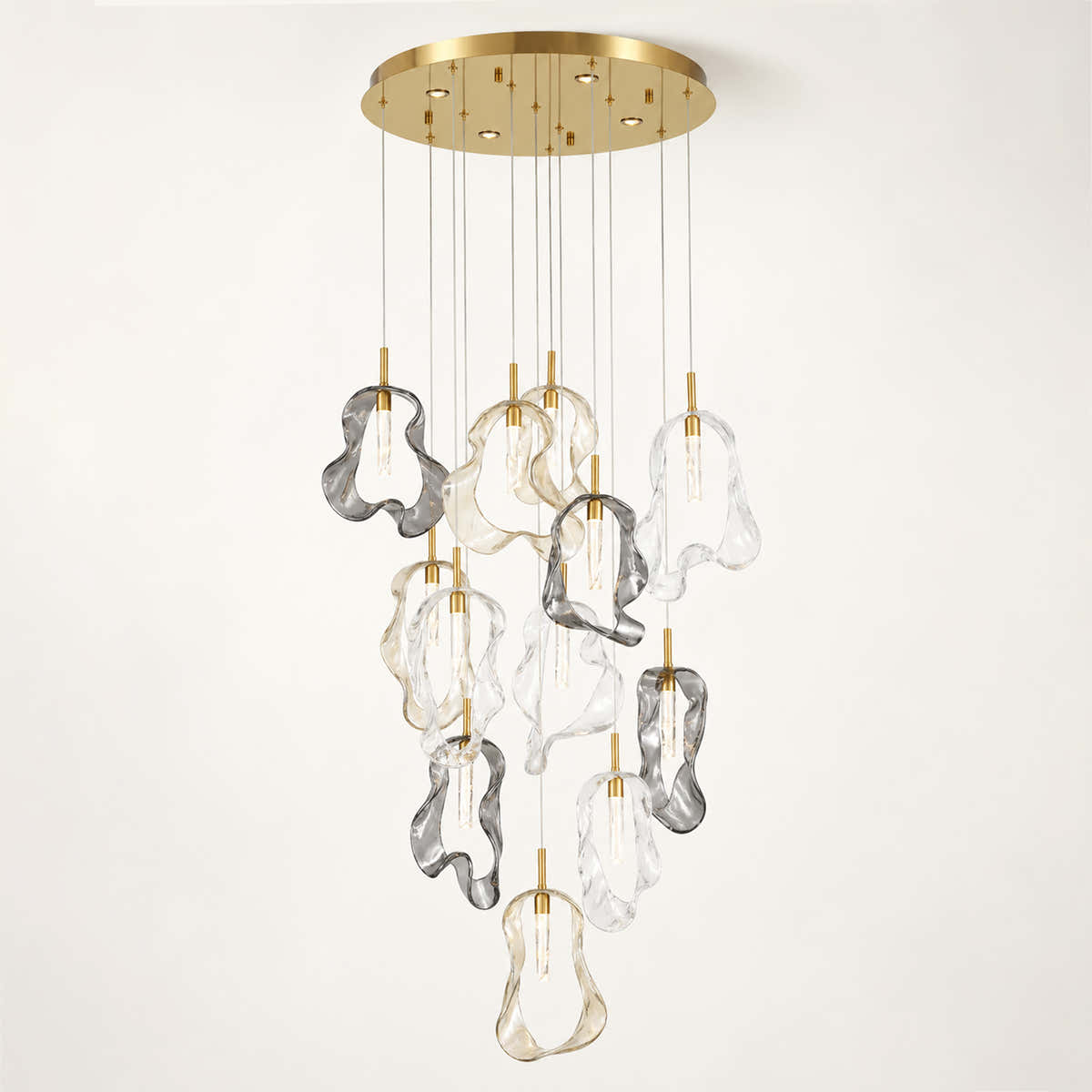 Norah 24" Wide Crystal Chandelier