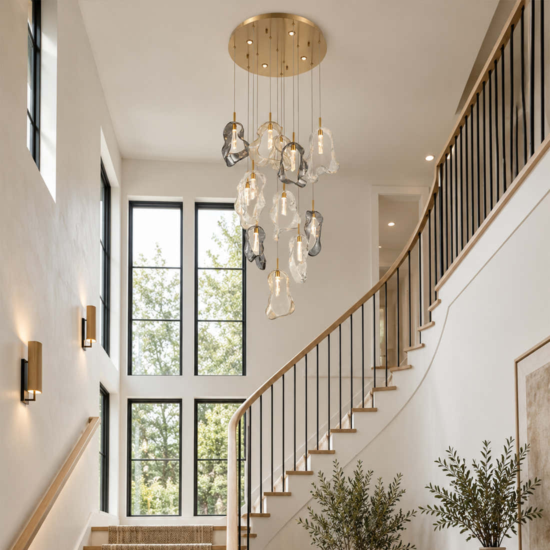 Norah 24" Wide Crystal Chandelier