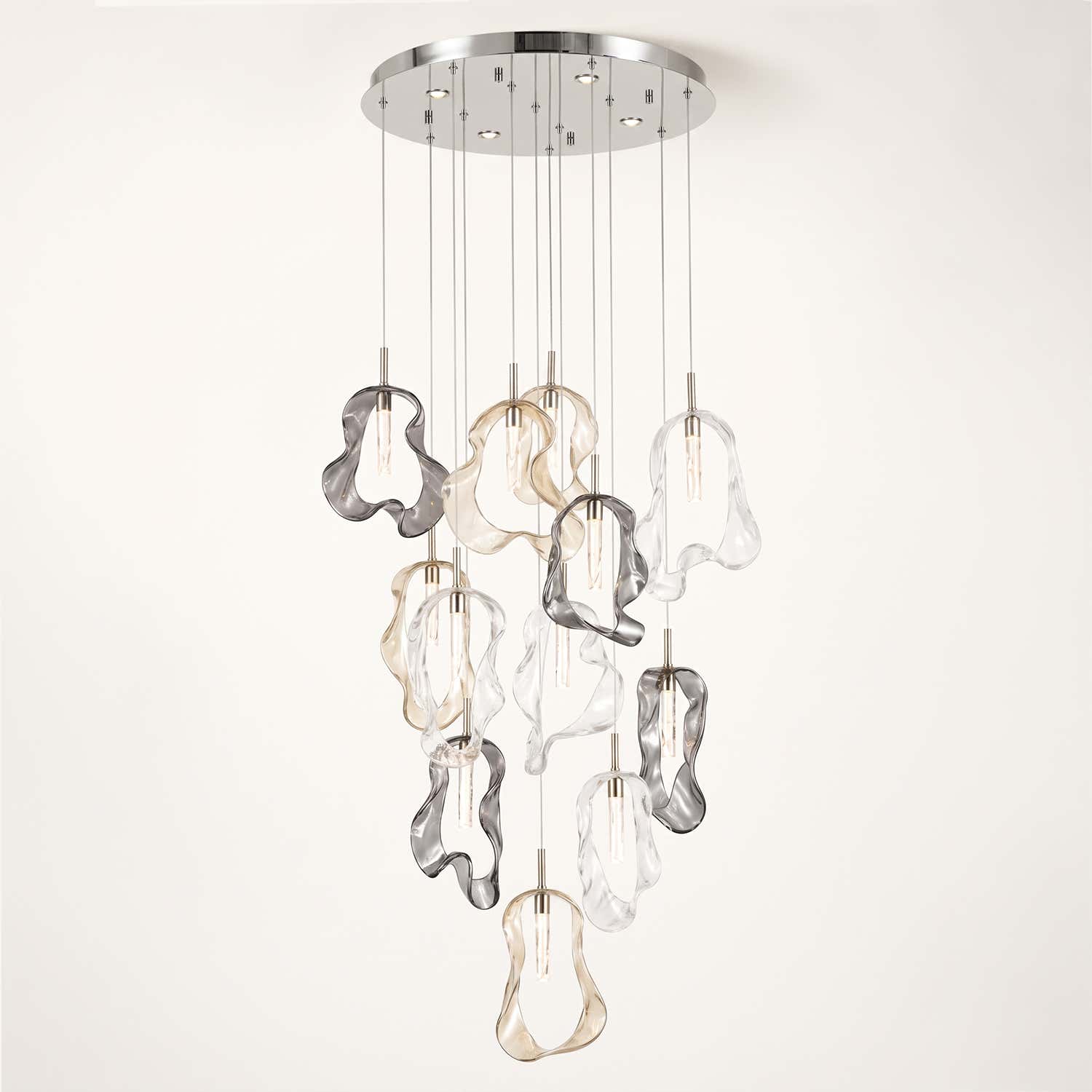Norah 24" Wide Crystal Chandelier