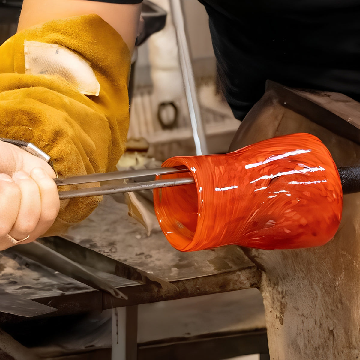 Hand-Blown Glass Petals