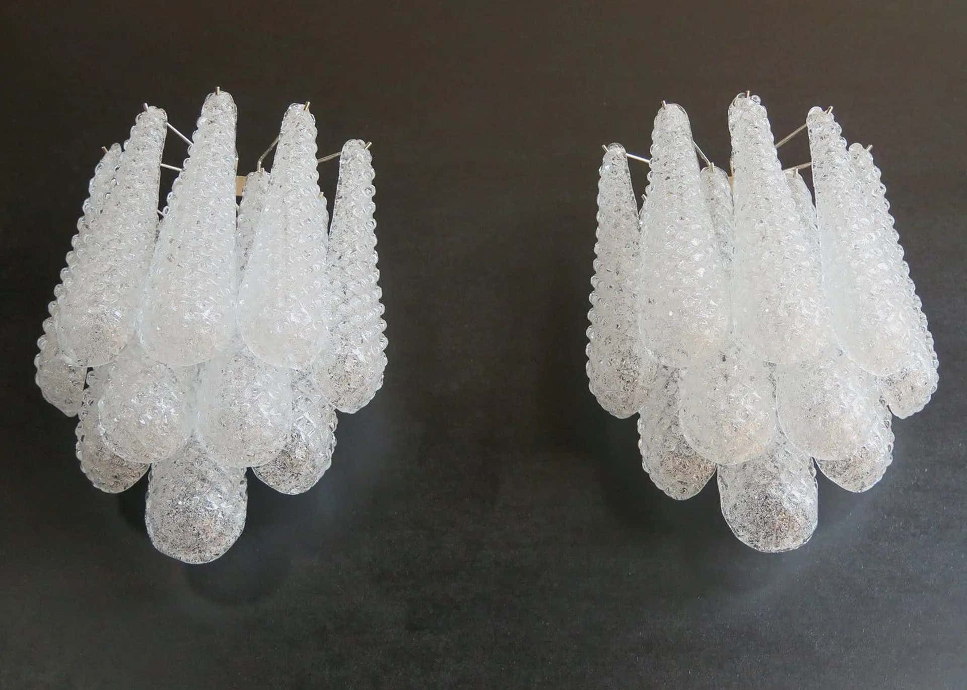 Murano – Wall light – Drop – Transparent