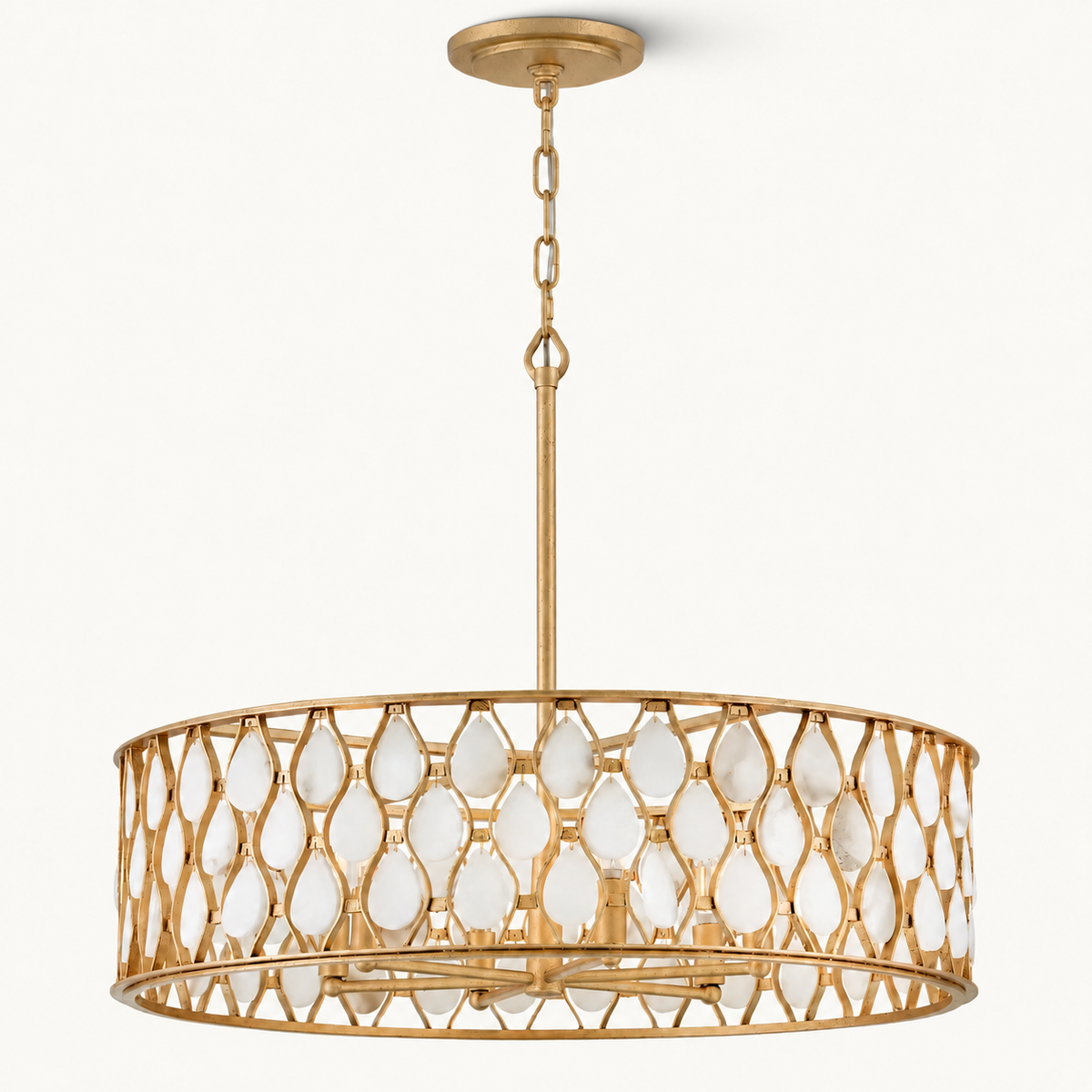 Esty 6 Light 28" Wide Drum Chandelier