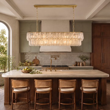 Verna Linear Chandelier 56" L