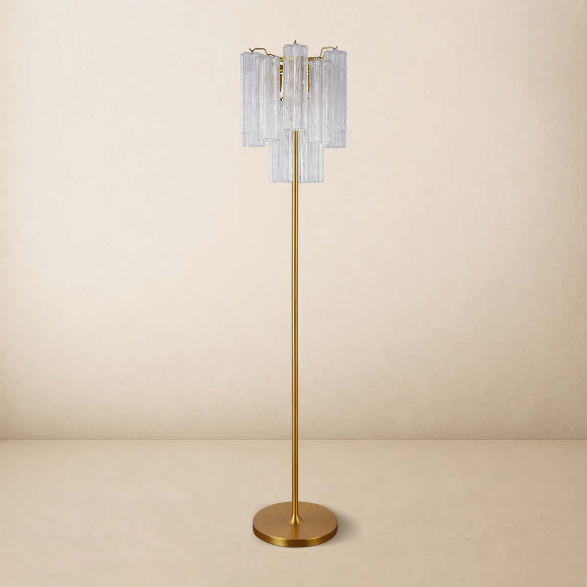 Hexalia Murano Glass Floor Lamp
