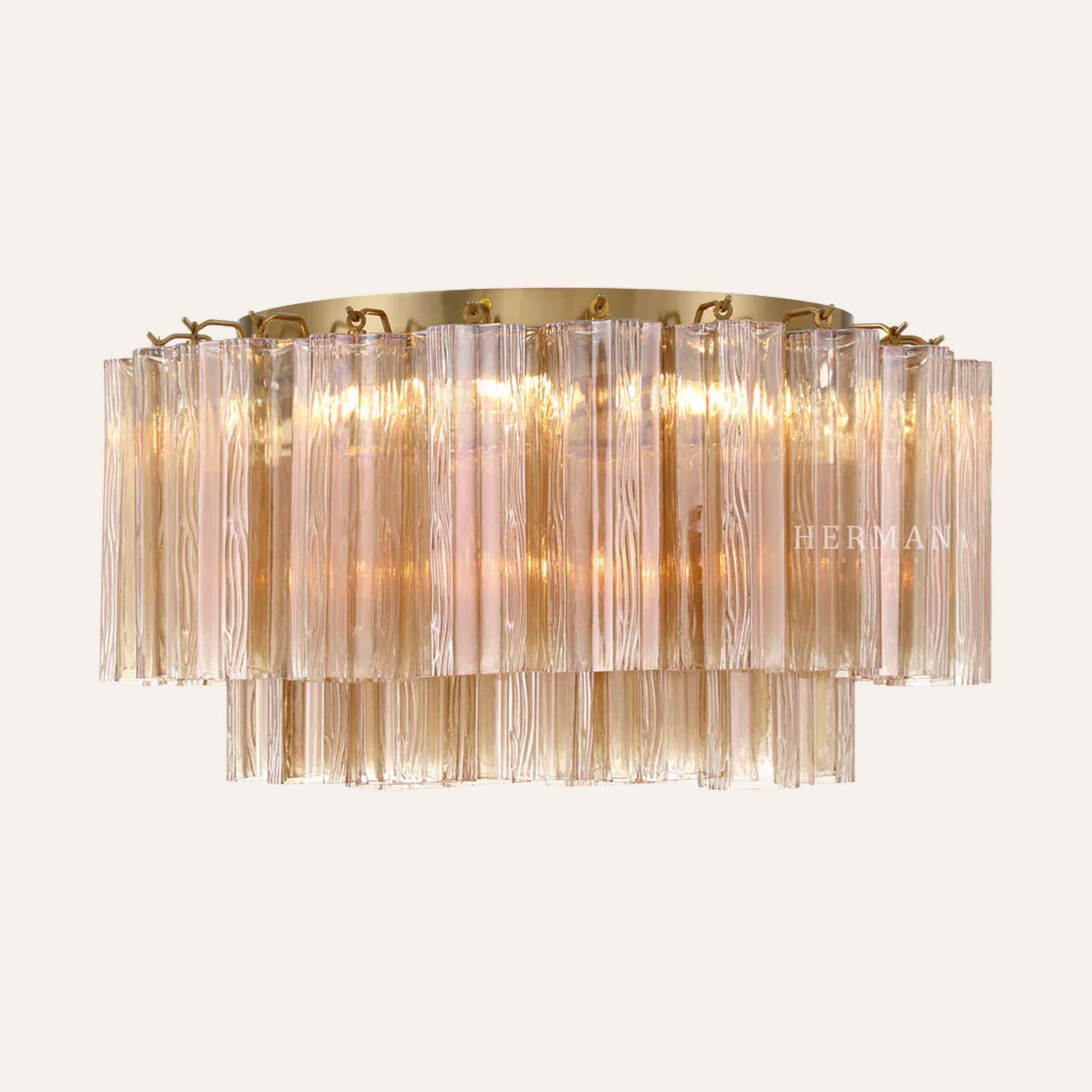 Addis Murano Glass Flushmount 22"/32"