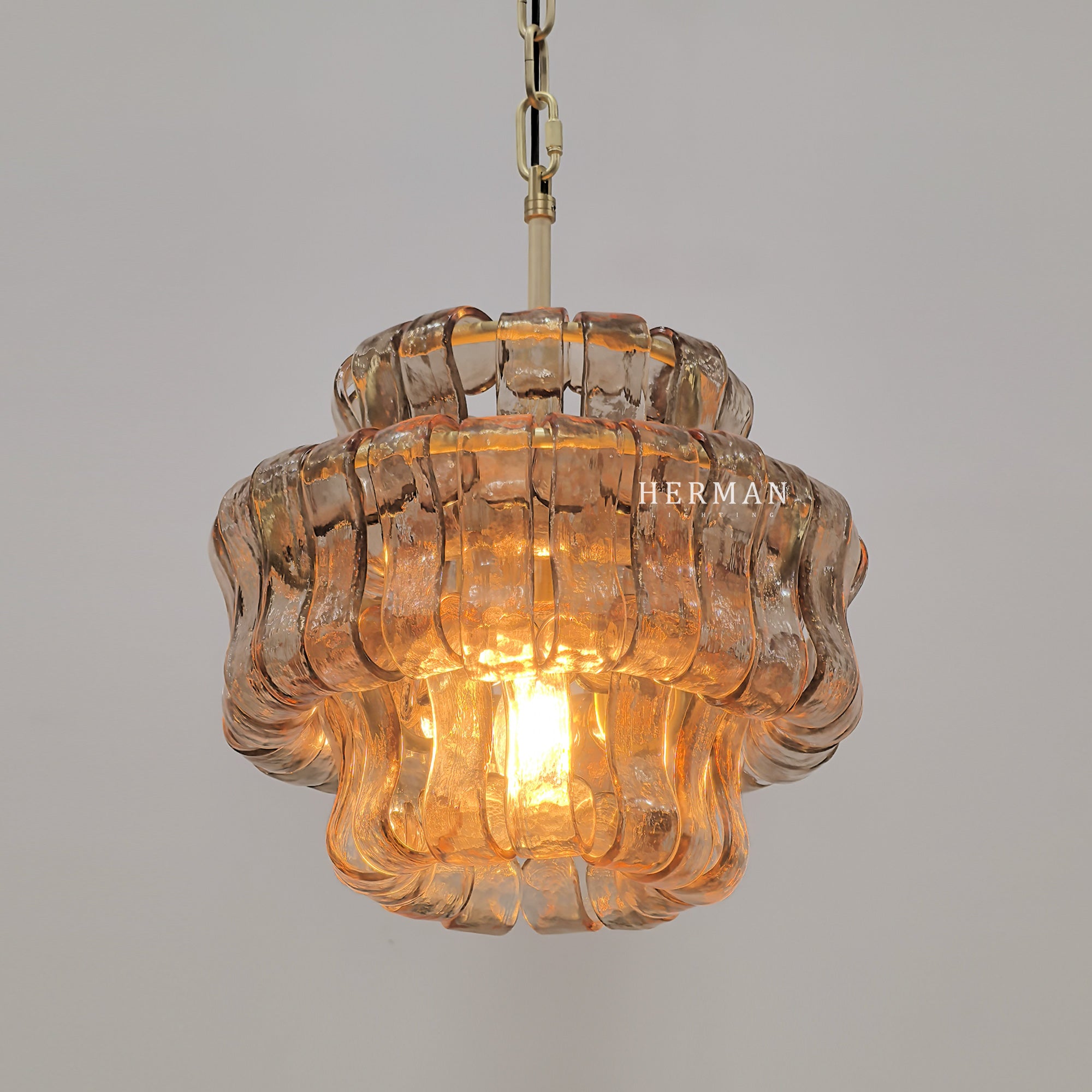 Amor Ghiaccio Glass Pendant Light