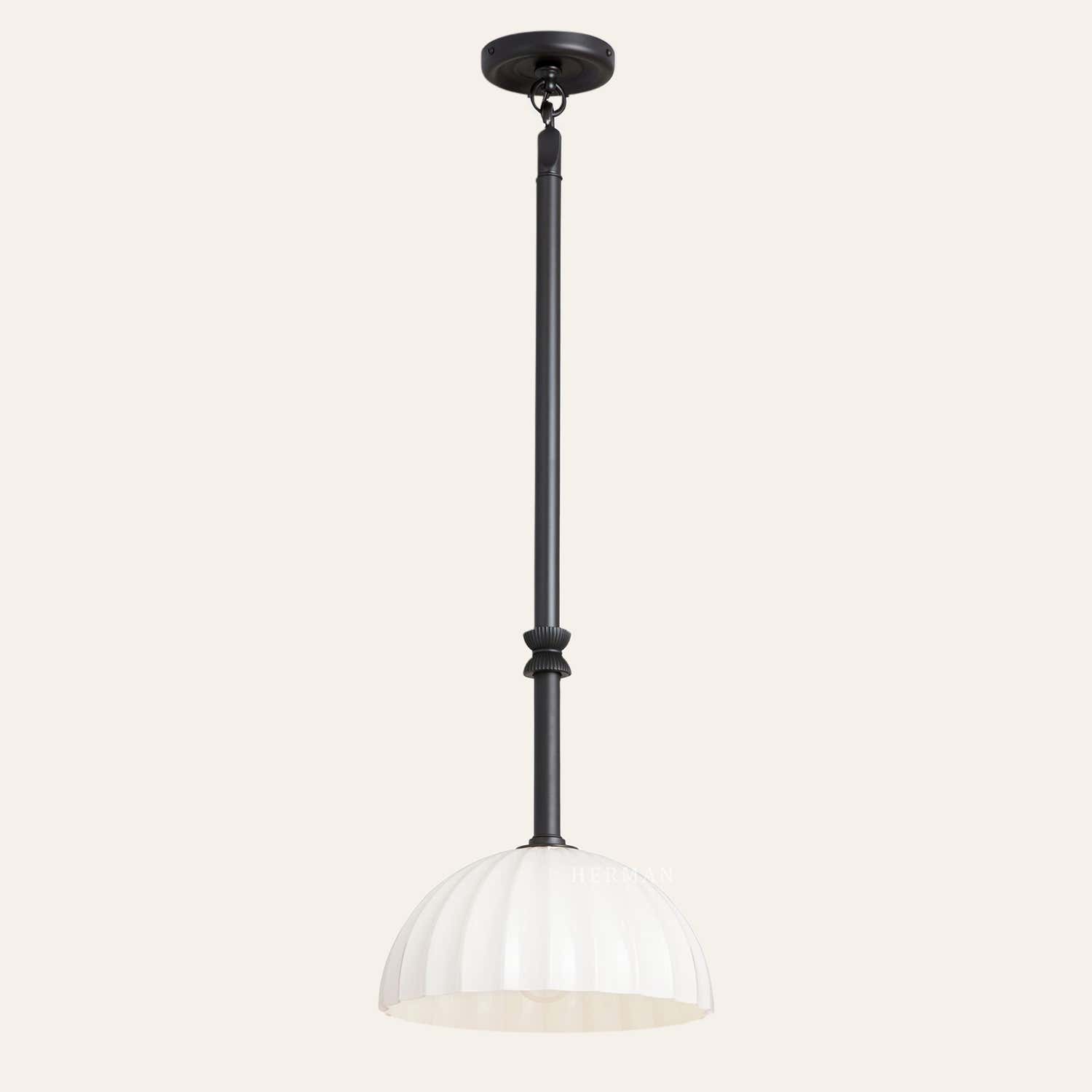 Enzo Glass Pendant Light 8" 12" 16"