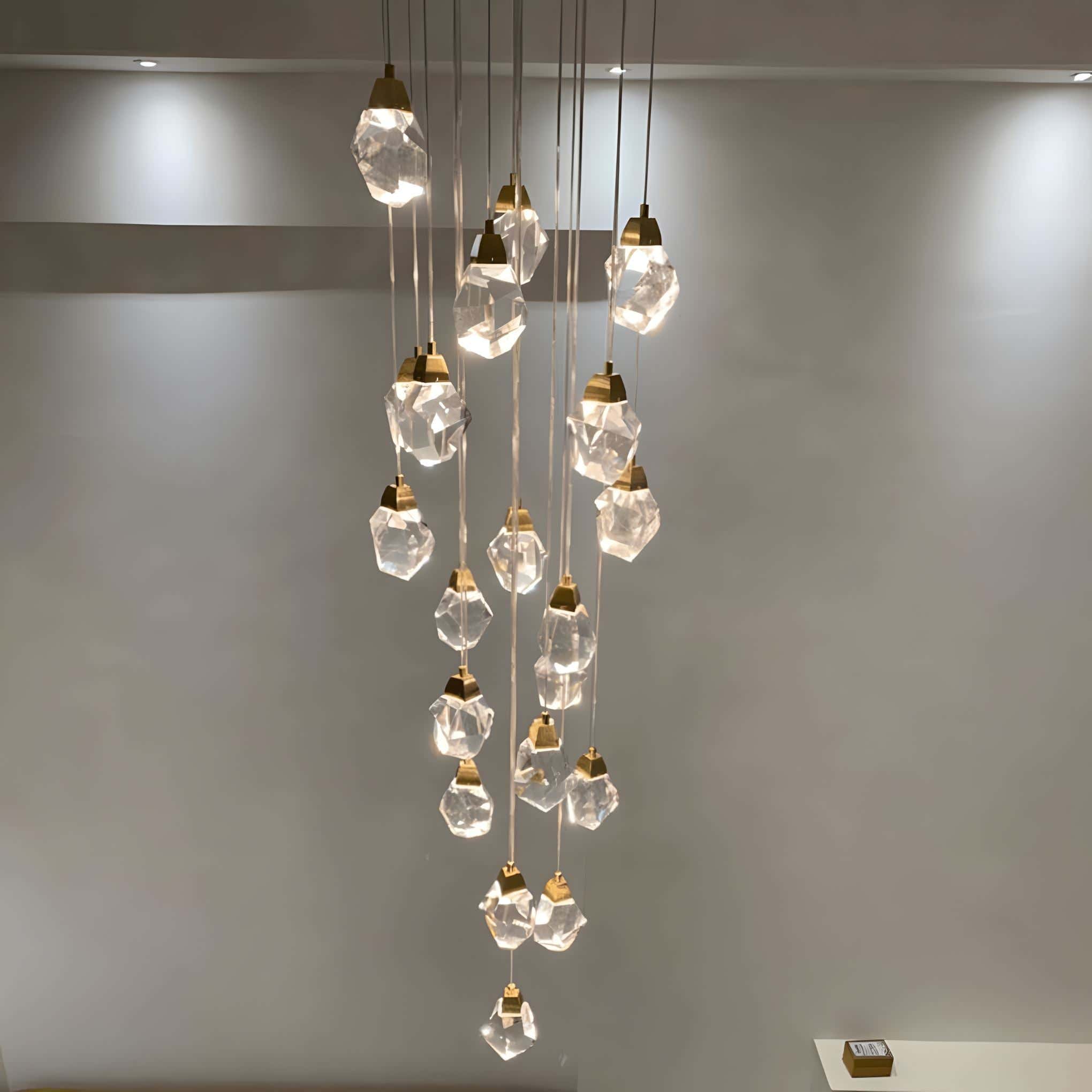 Crystal Rock Chandelier(Grand)