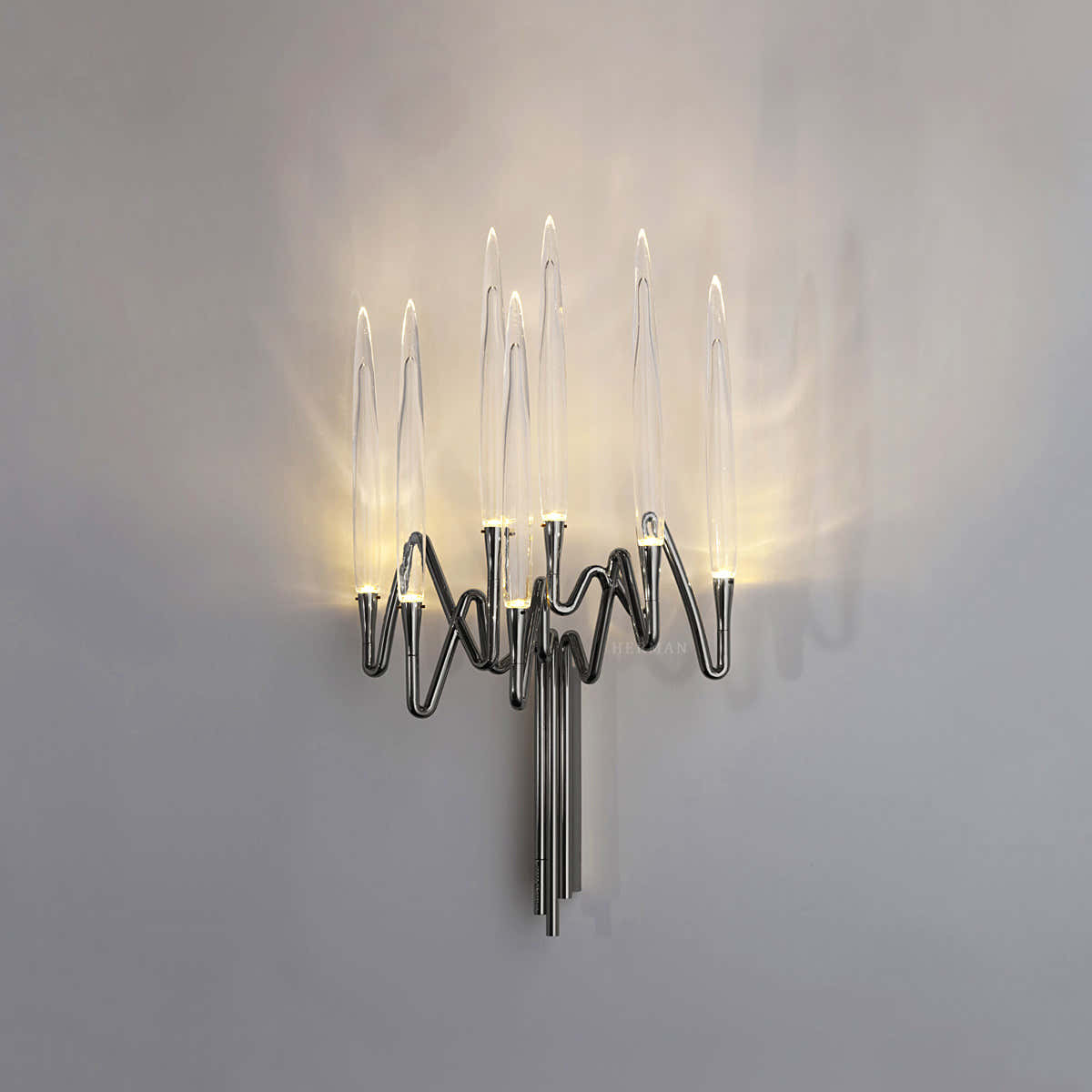 Pezzo Crystal Wall Sconce W15'' 10''