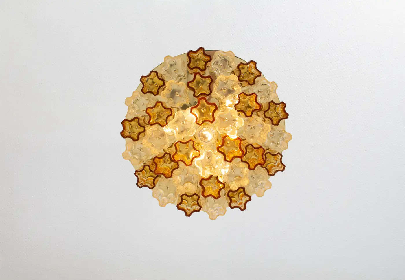 1 of 3 Tronchi Murano Glass Flush mount light