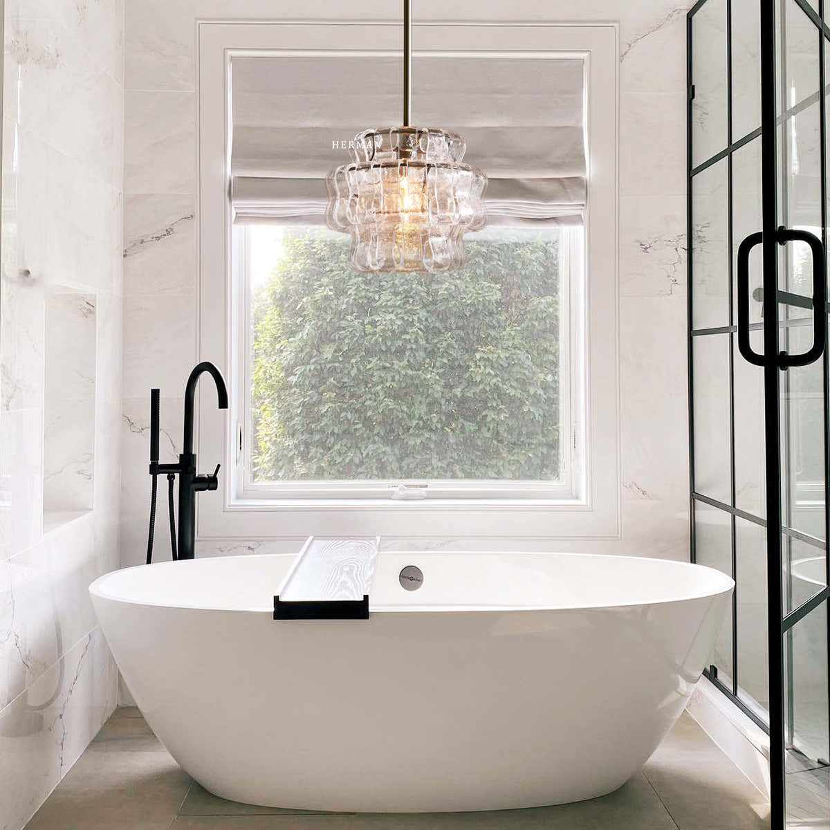 Amor Ghiaccio Glass Pendant Light