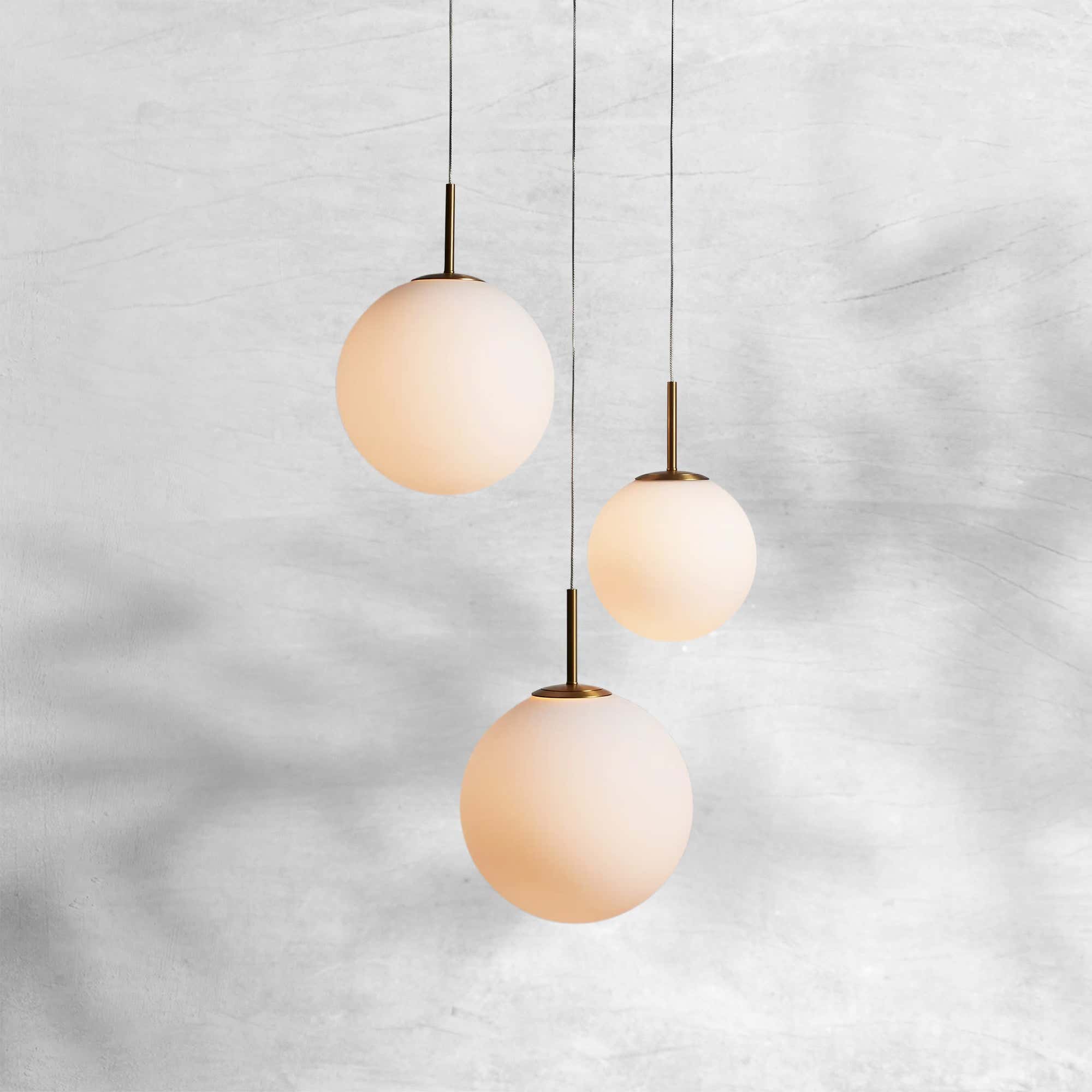 Casen Glass Round Chandelier 20"28"34"43"