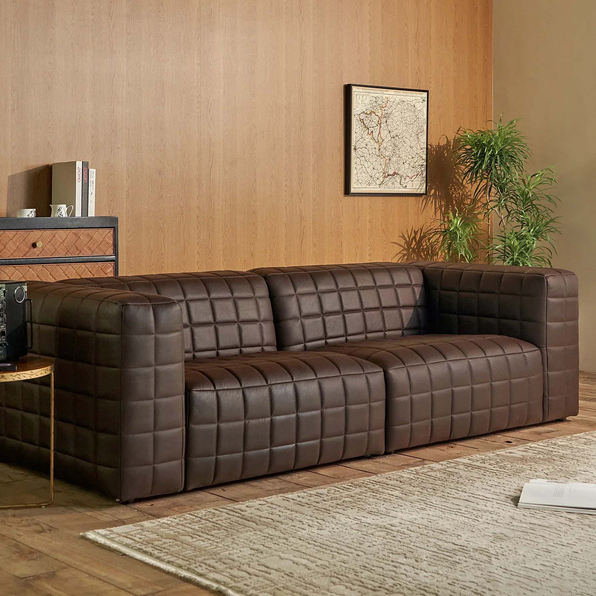 Tahoe Burnished Cocoa Sofa 94"
