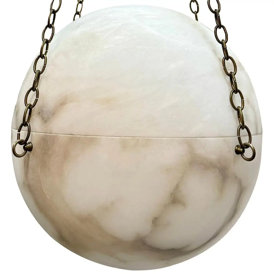 Vintage Alabaster Globe Fixture