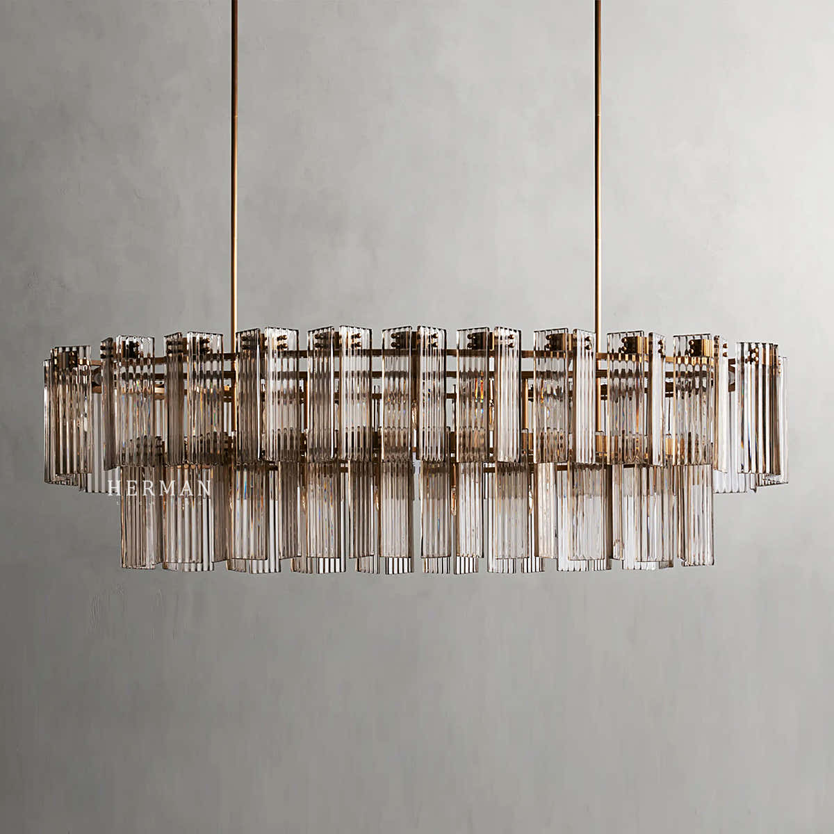 Delsie Oval 72" Chandelier