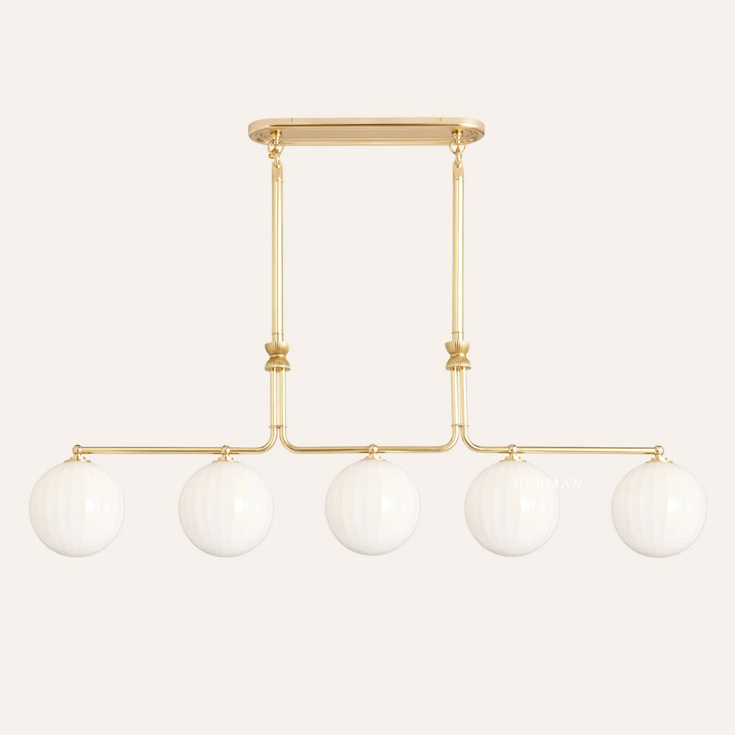Enzo 60" 5-Light Linear Chandelier