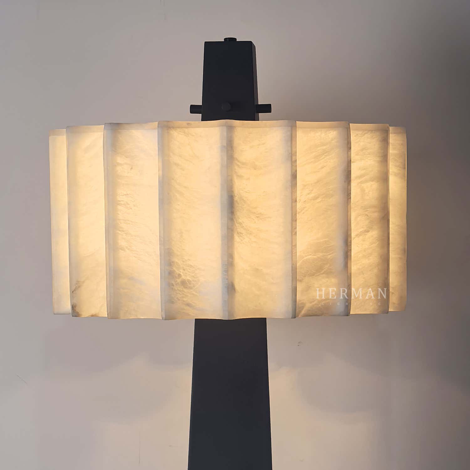 Alabaster Pantheon Floor Lamp