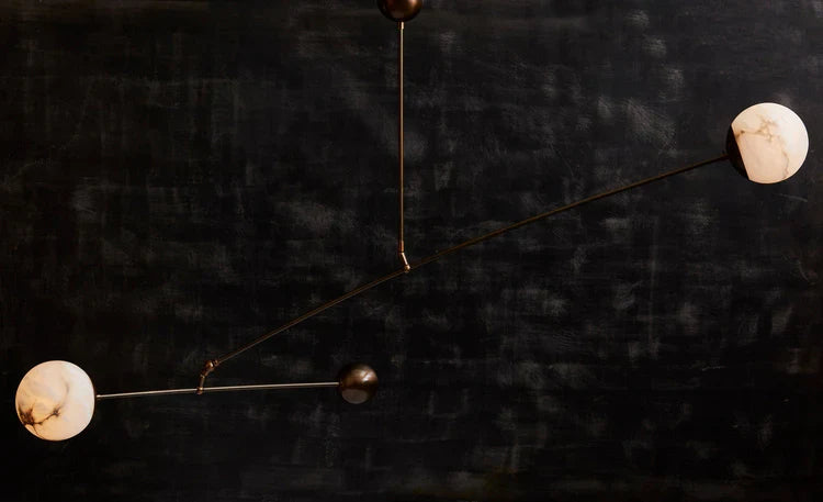 Alabaster Mobile Chandelier